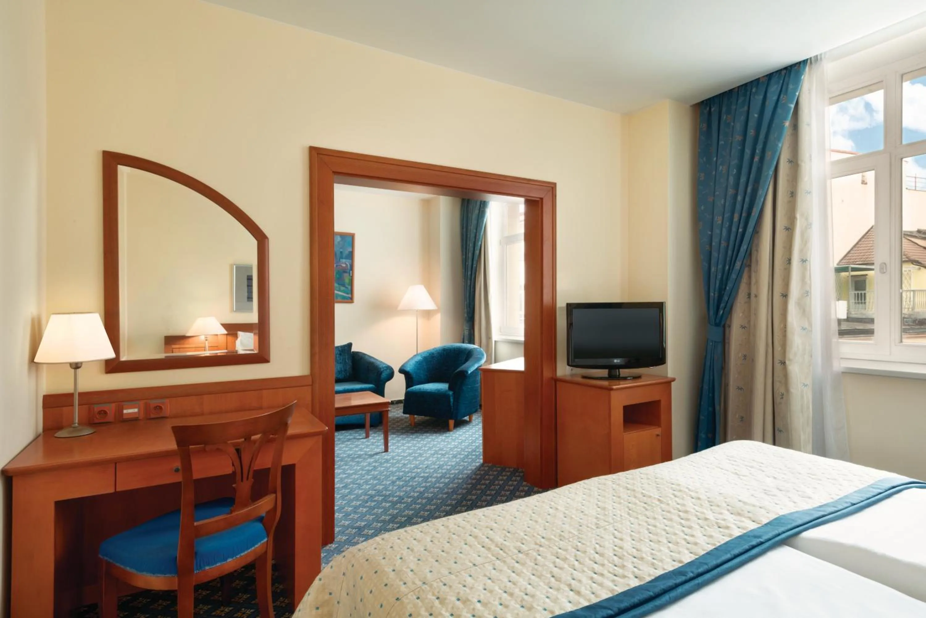 Area and facilities, Bed in Ramada Prague City Centre