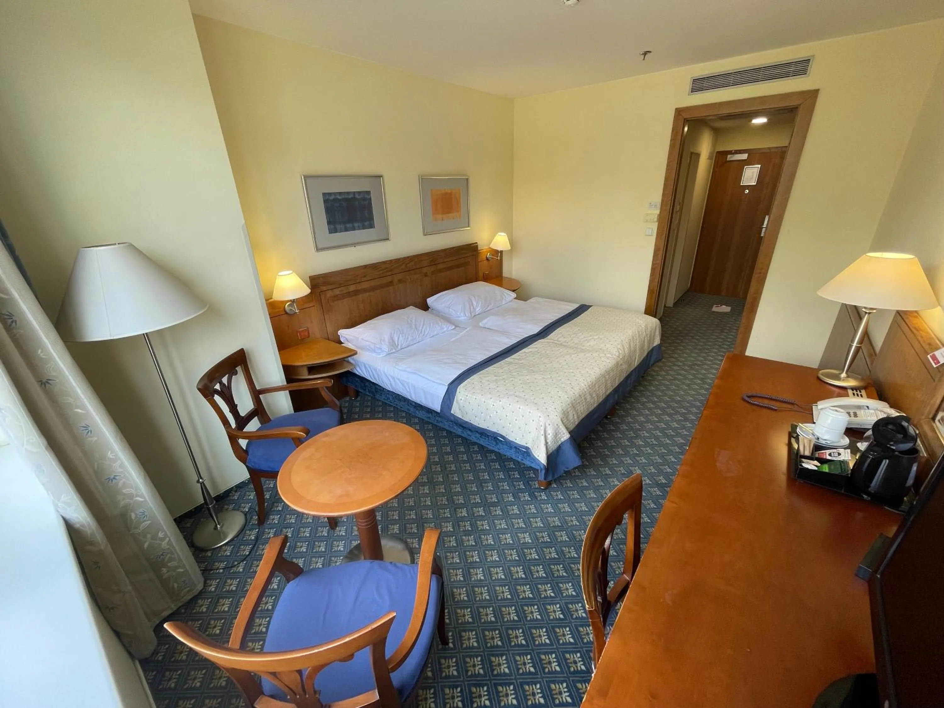 Bedroom, Bed in Ramada Prague City Centre