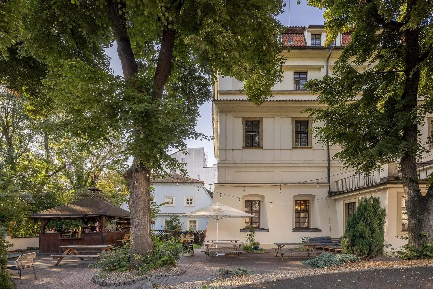 Facade/entrance in Pytloun Old Armoury Hotel Prague, Stará Zbrojnice Facade/entrance in Pytloun Old Armoury Hotel Prague, Stará Zbrojnice