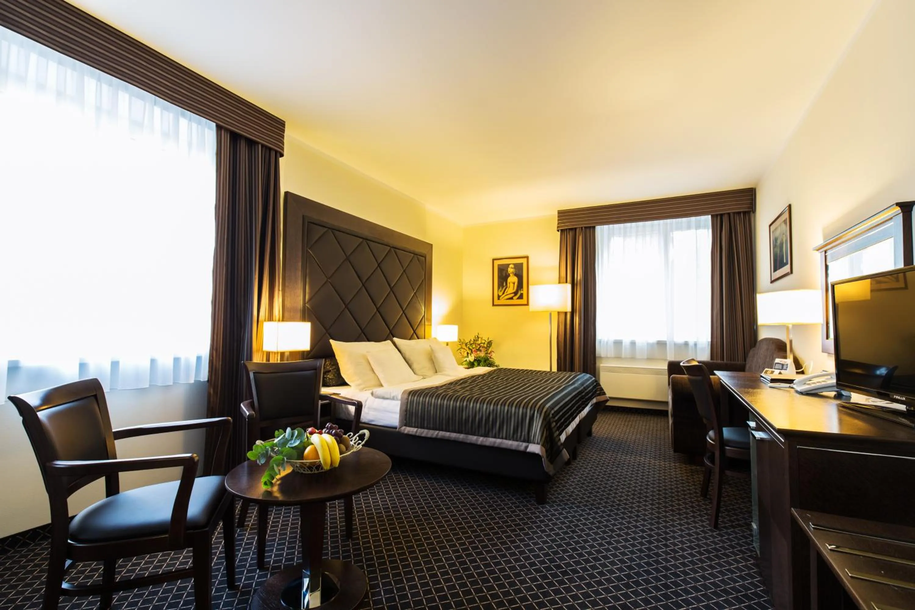 Photo of the whole room, Bed in Hotel Selsky Dvur - Bohemian Village Courtyard