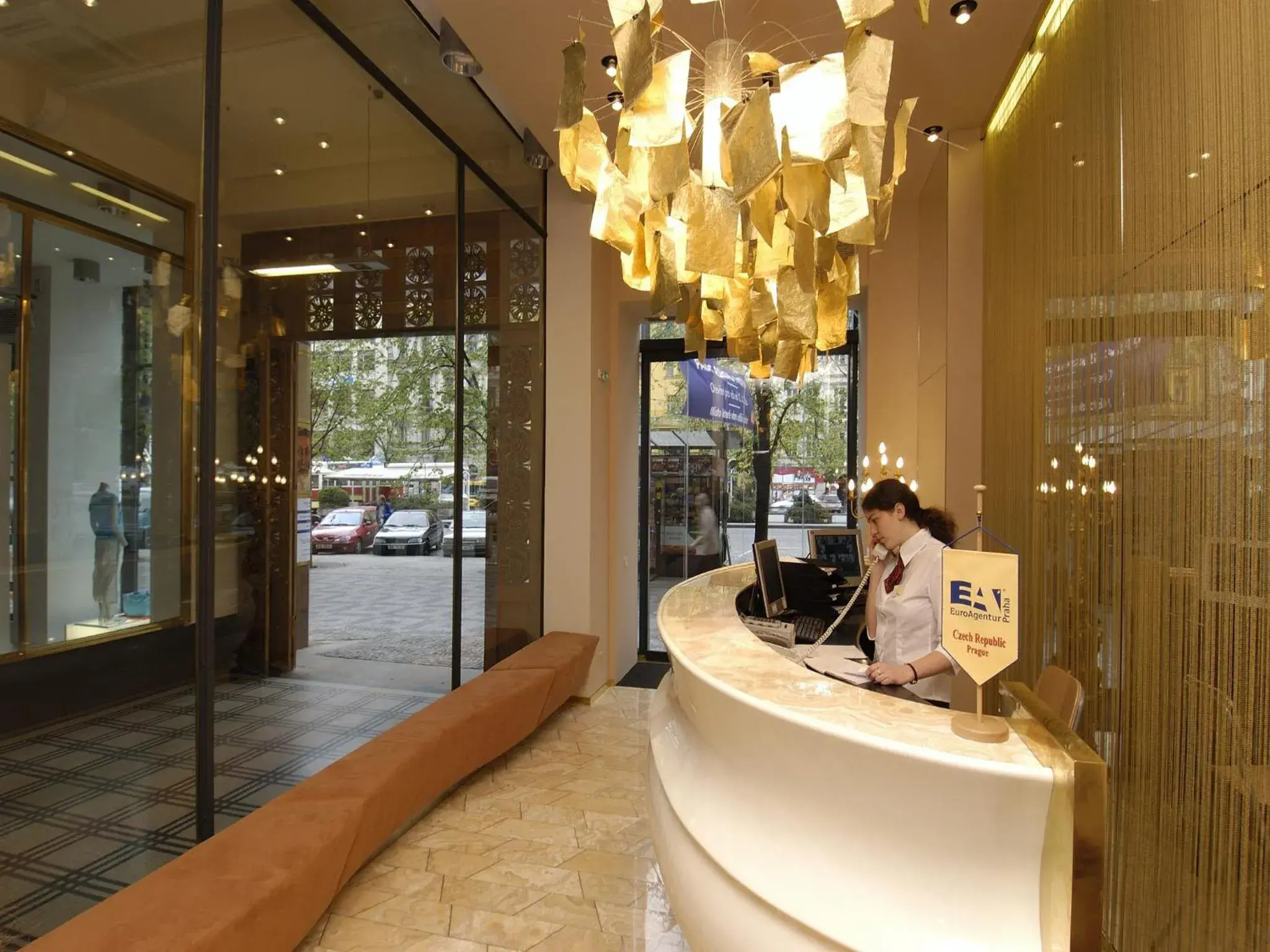 Lobby or reception in EA Hotel Rokoko Lobby or reception in EA Hotel Rokoko