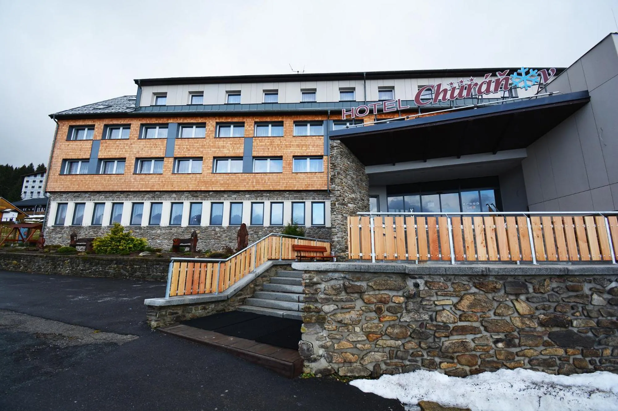 Property building in Hotel Churáňov