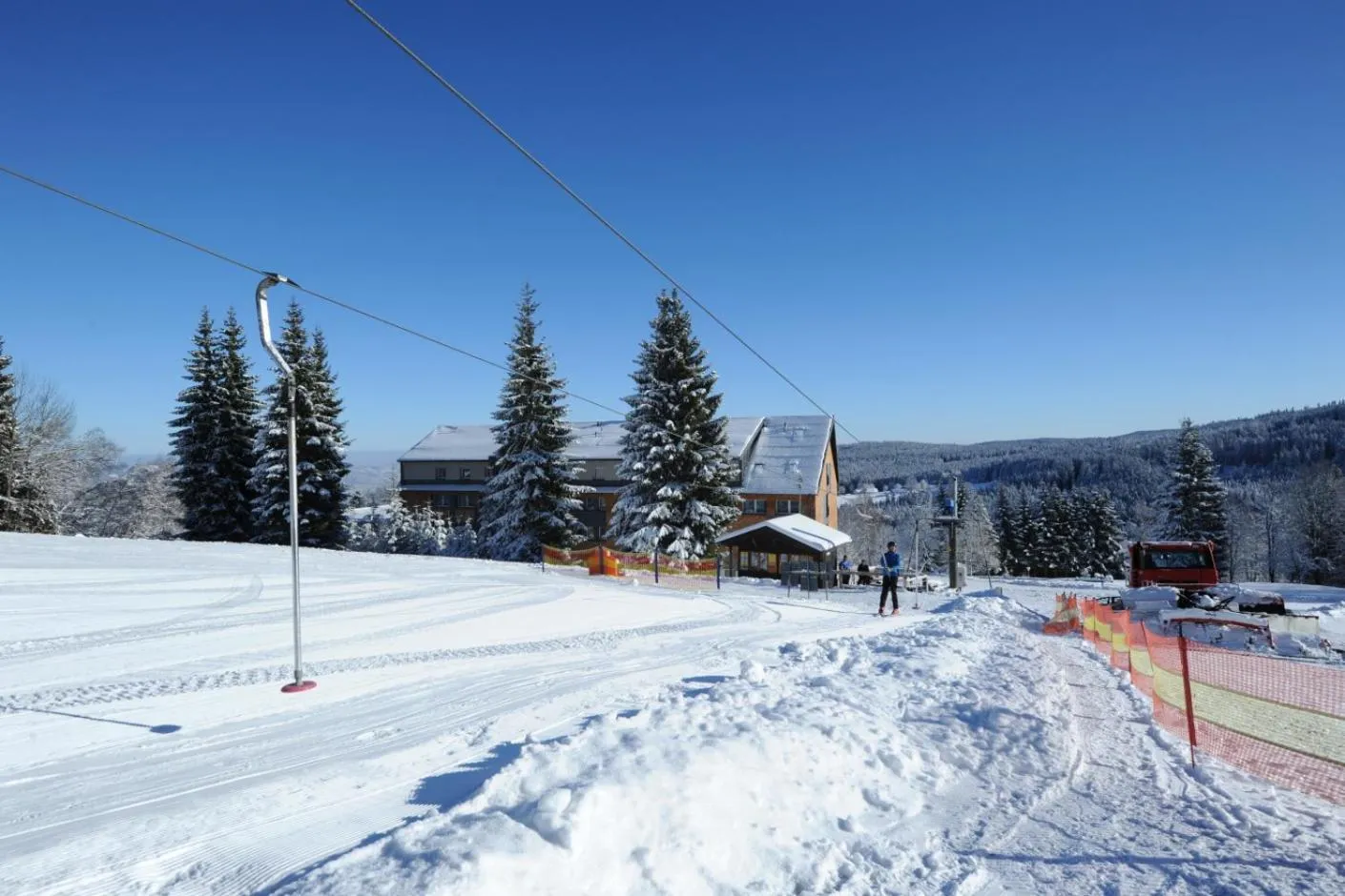 Property building in Hotel Churáňov