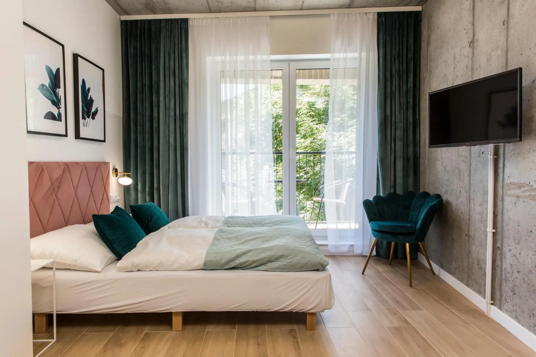 Bed in Piedmont House