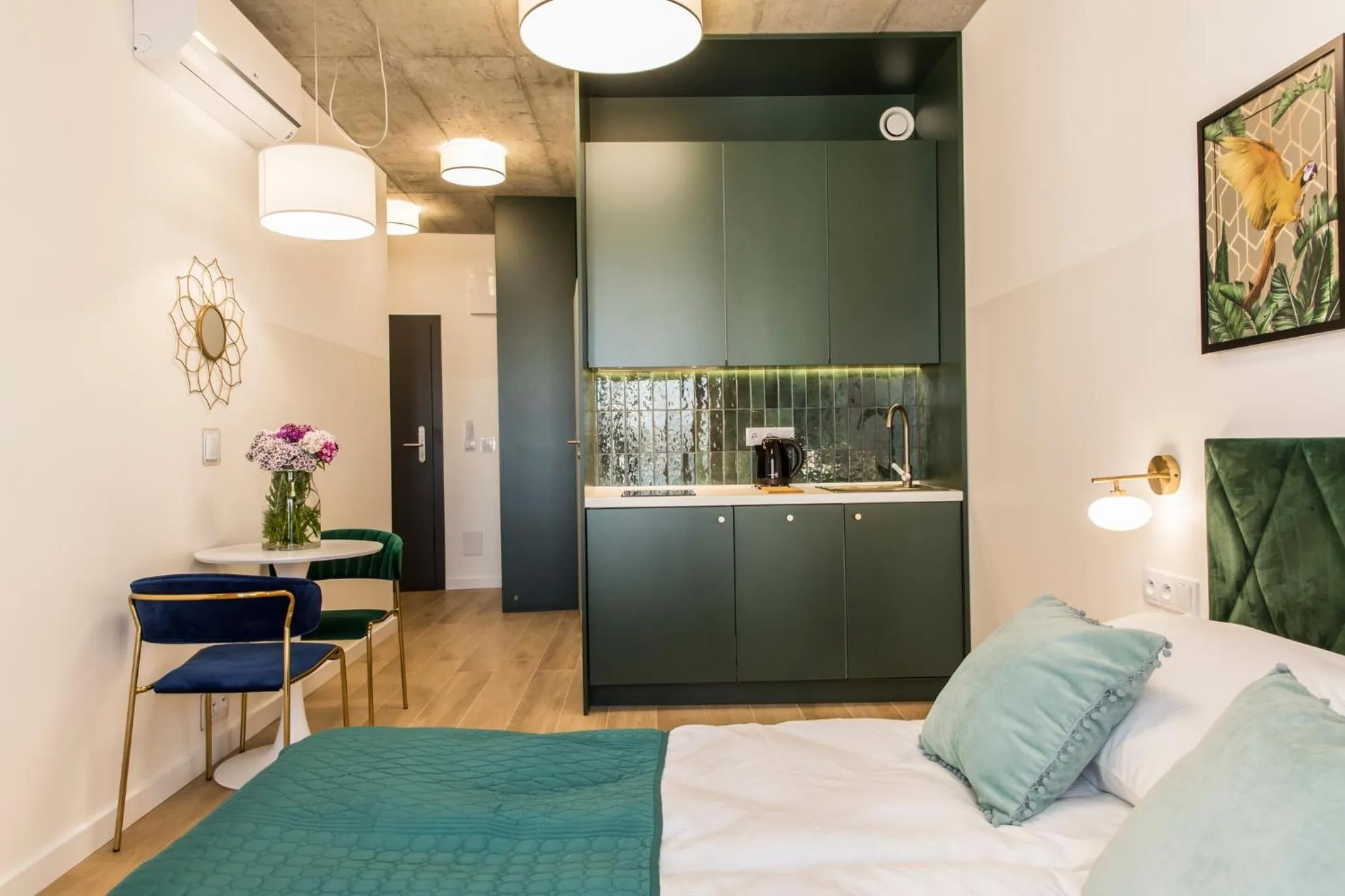 Bed in Piedmont House