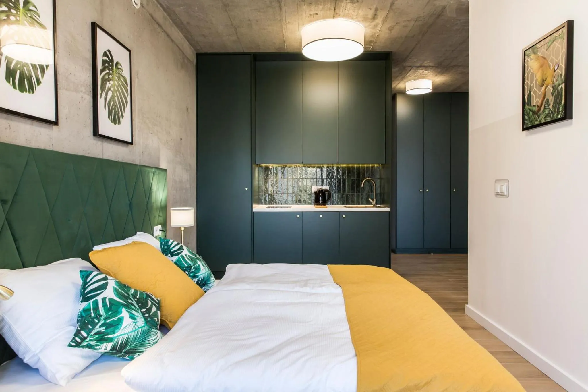 Kitchen or kitchenette, Bed in Piedmont House