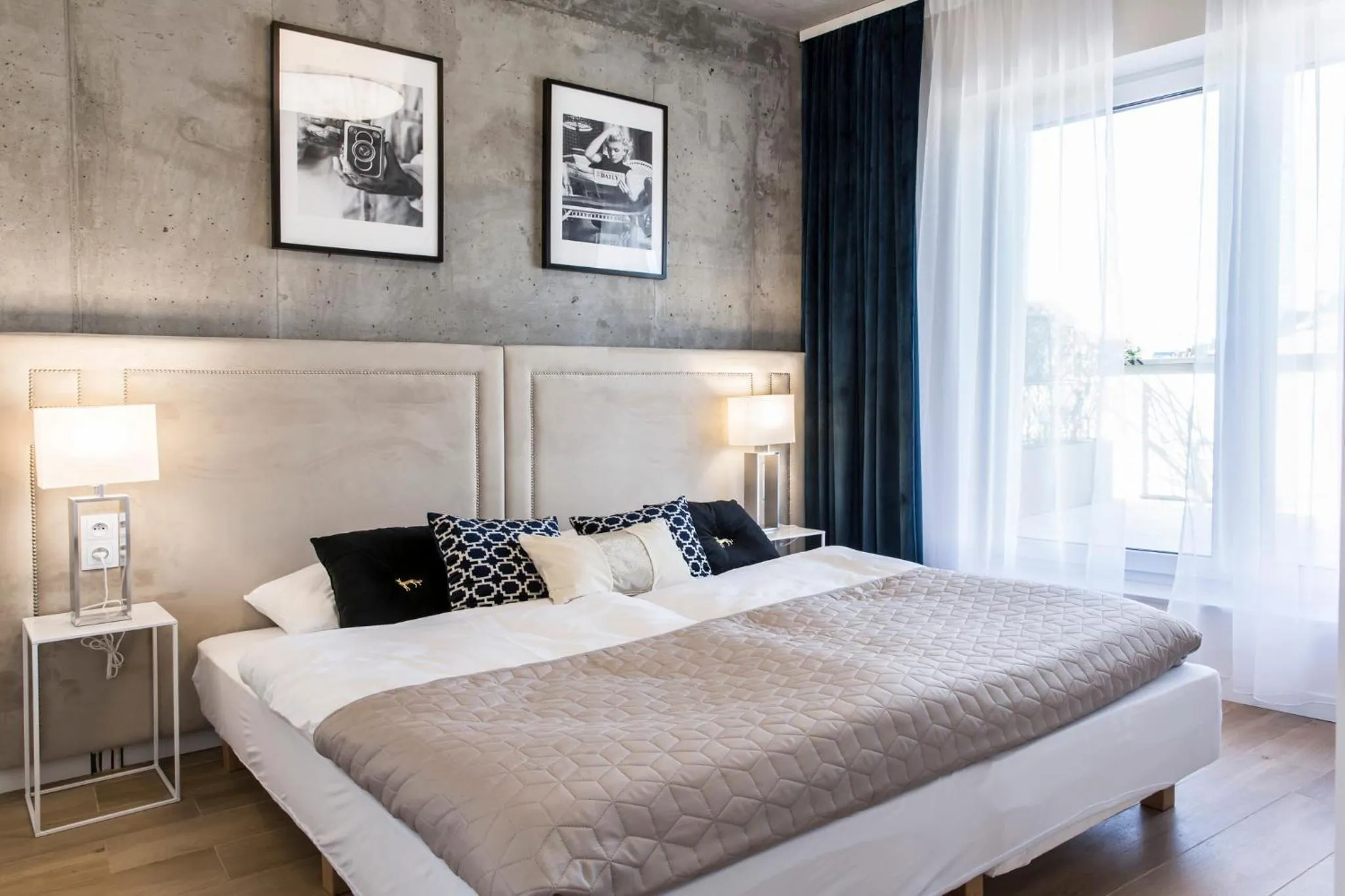 Bed in Piedmont House