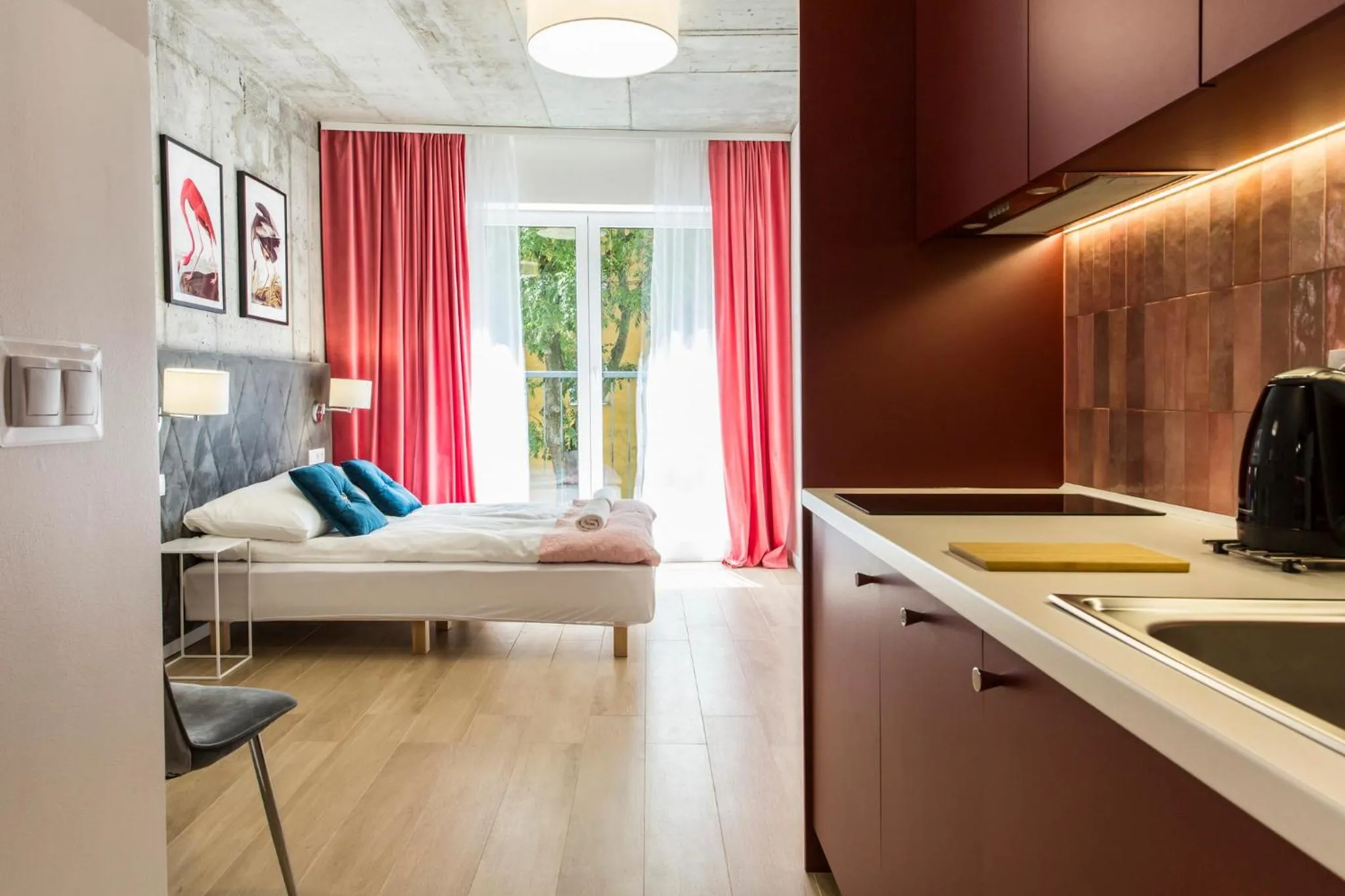 Bed in Piedmont House