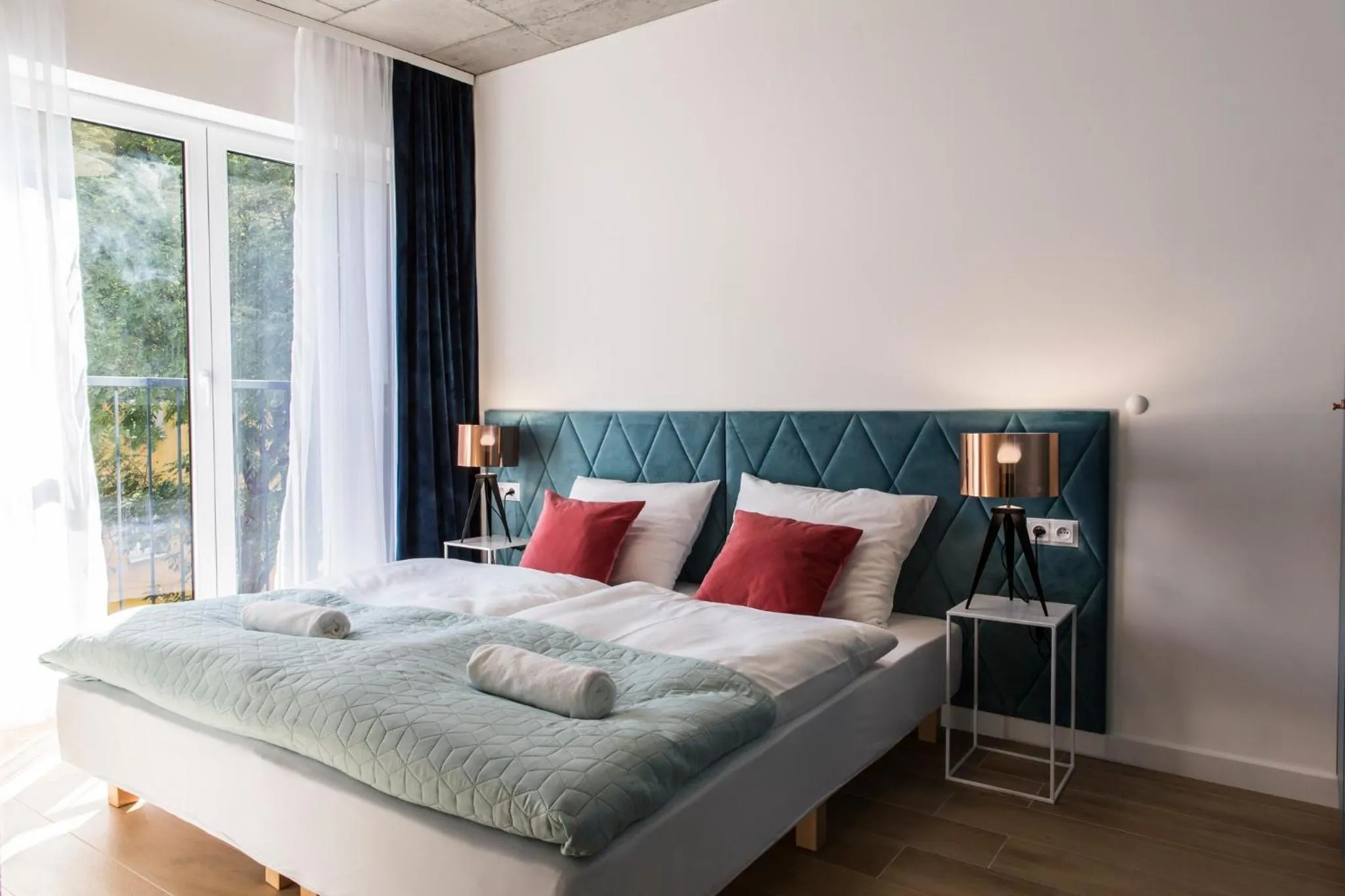 Bed in Piedmont House