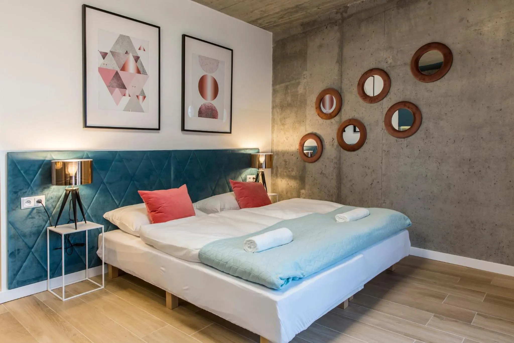 Bed in Piedmont House