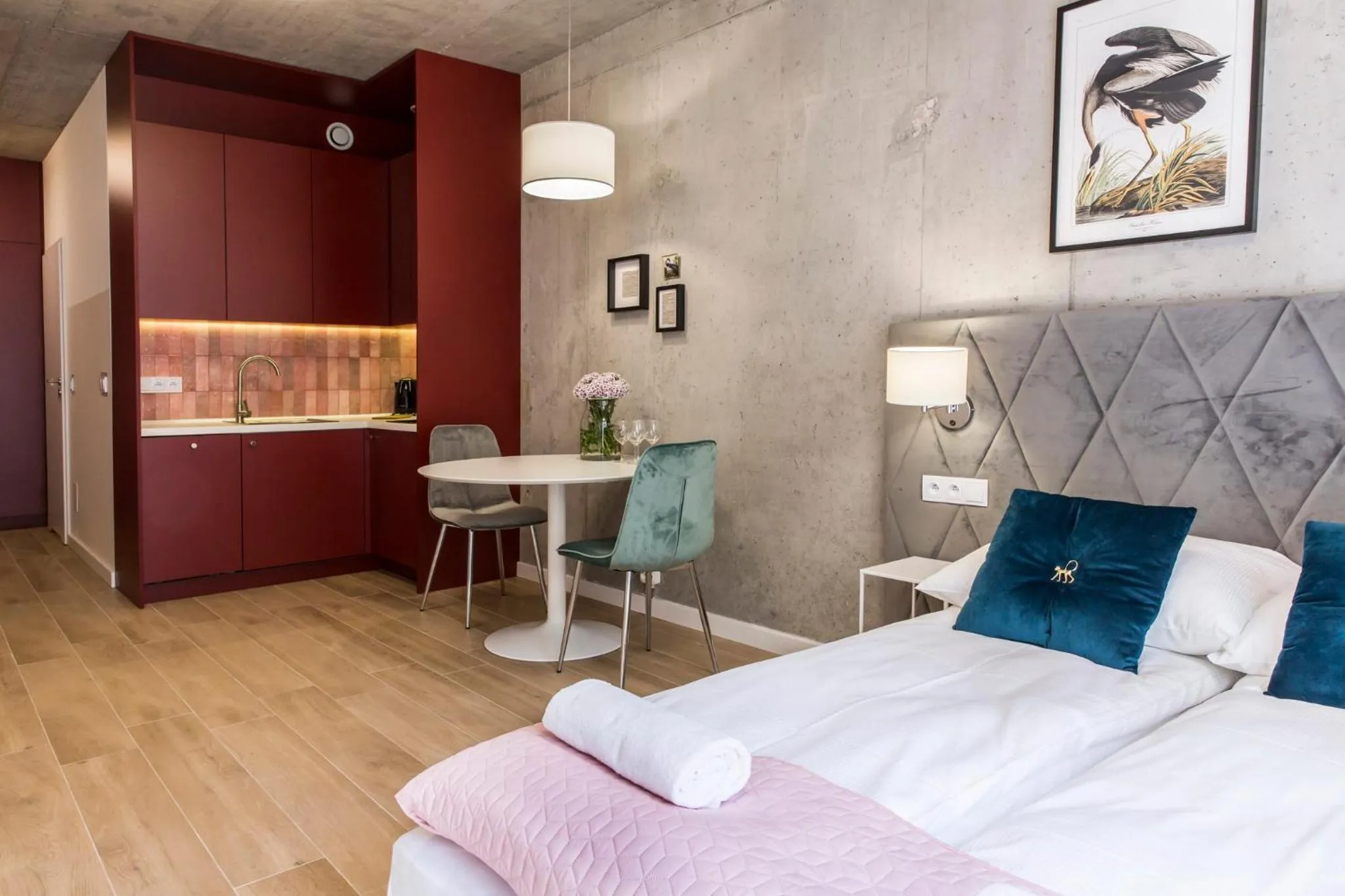 Bed in Piedmont House