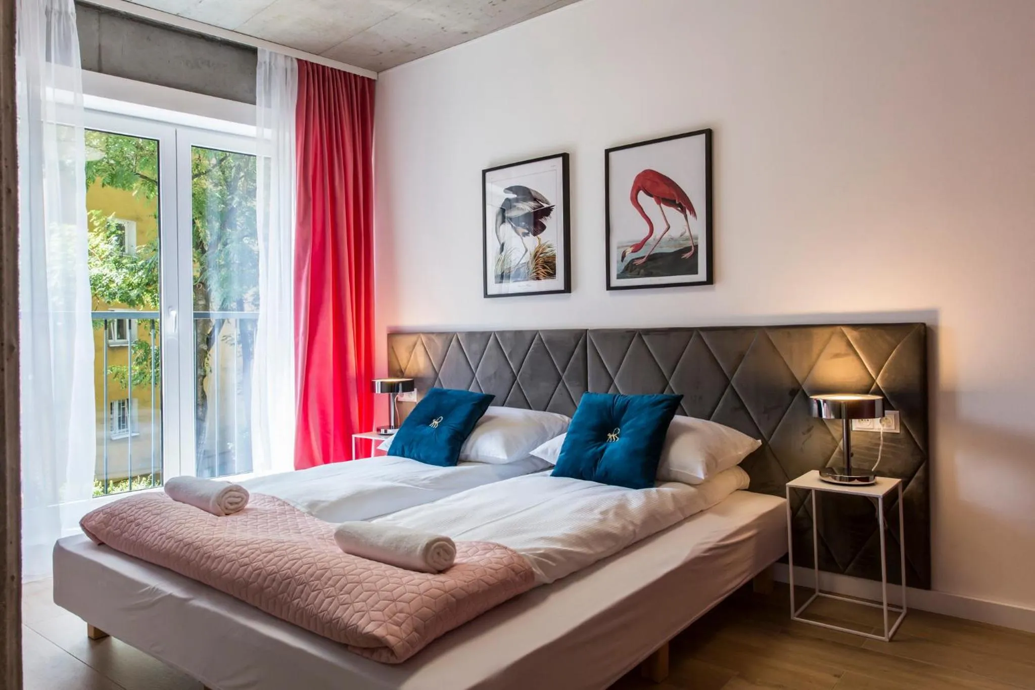 Bed in Piedmont House