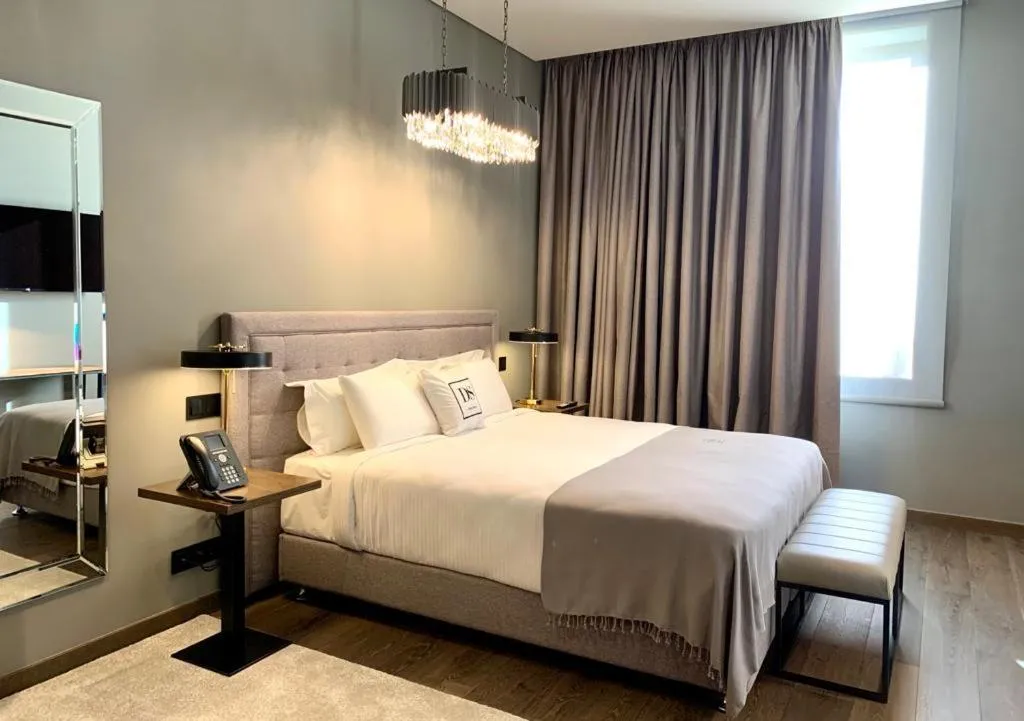 Bed in DS Hotel Lusopark