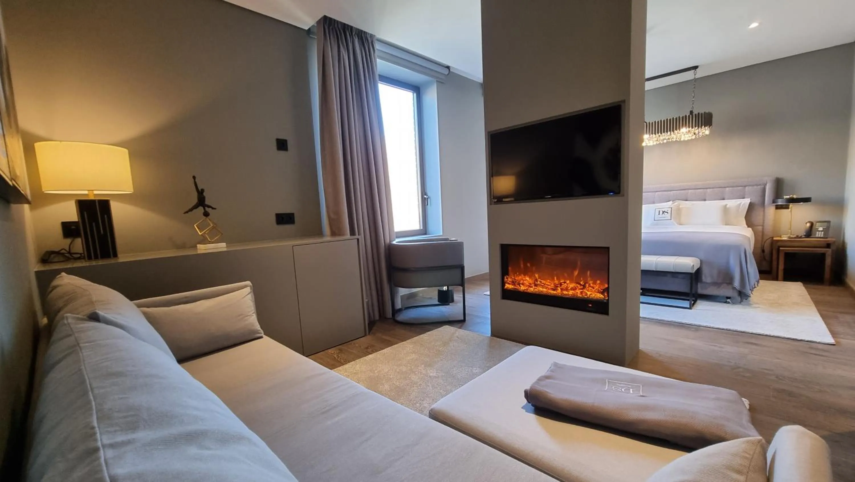 Bed in DS Hotel Lusopark