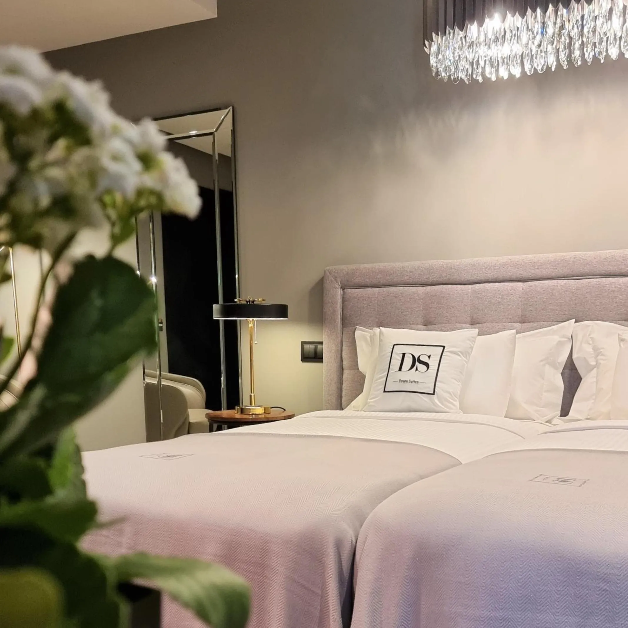 Bed in DS Hotel Lusopark