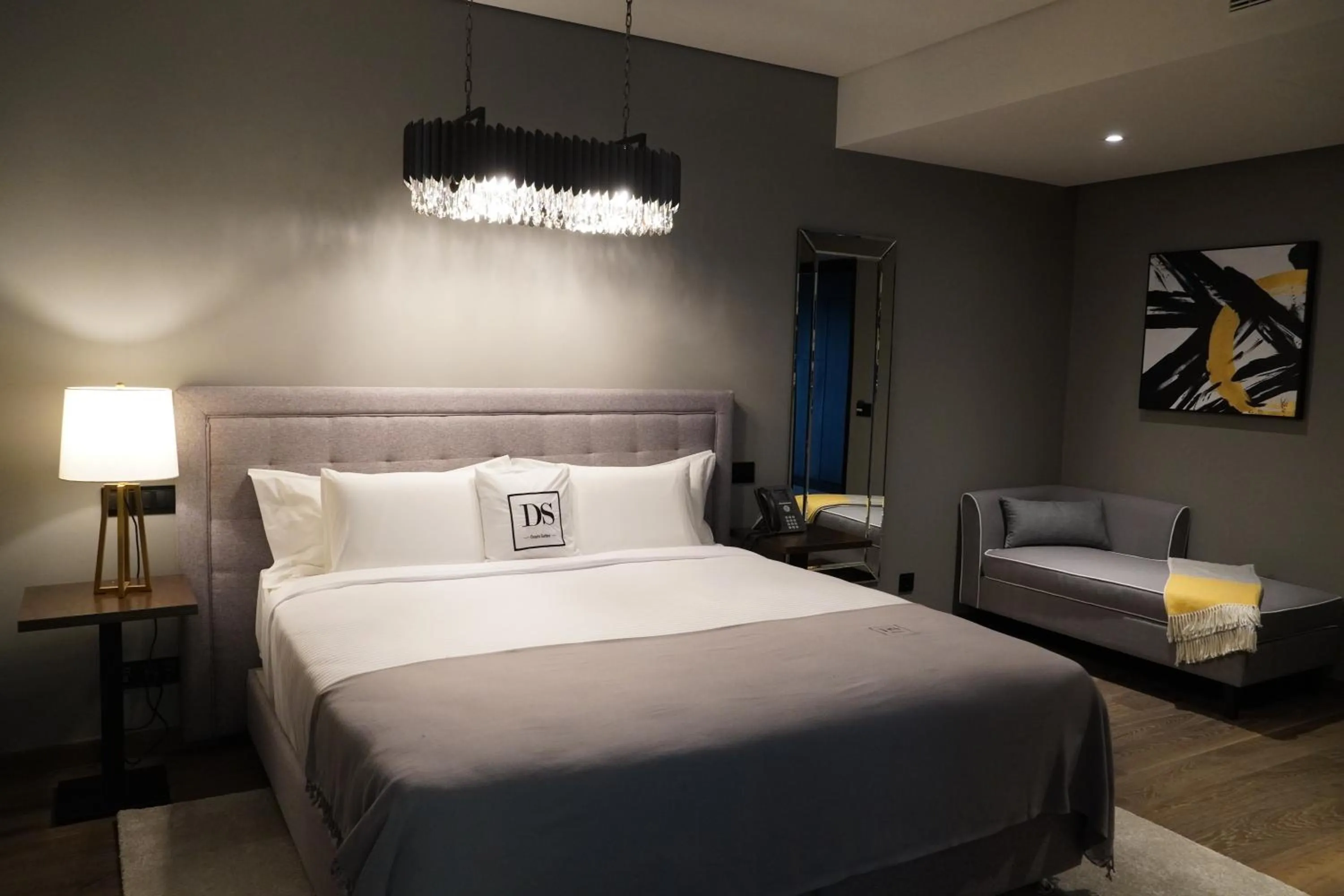 Bed in DS Hotel Lusopark