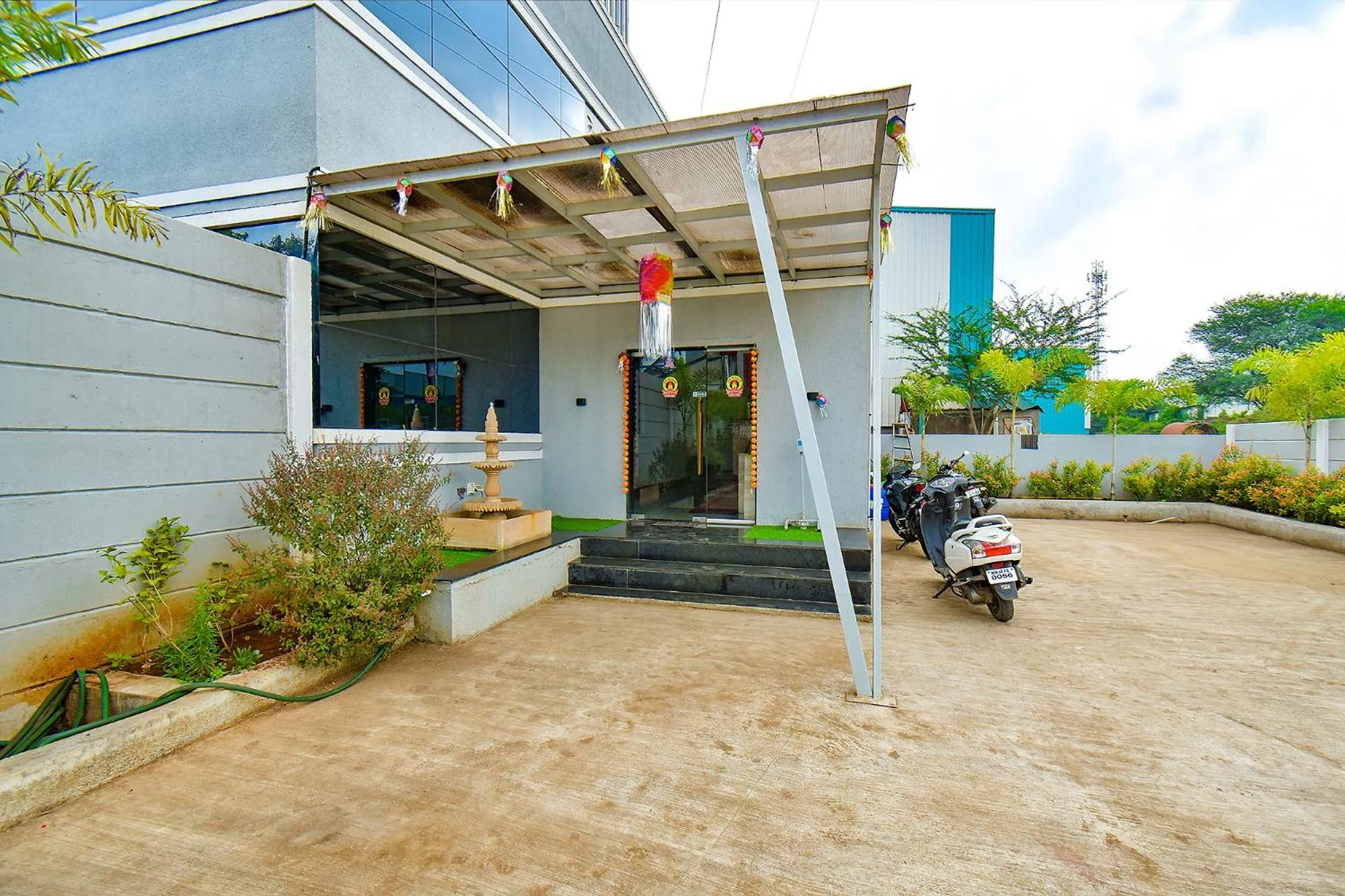 Property building in Via Tiru Residency