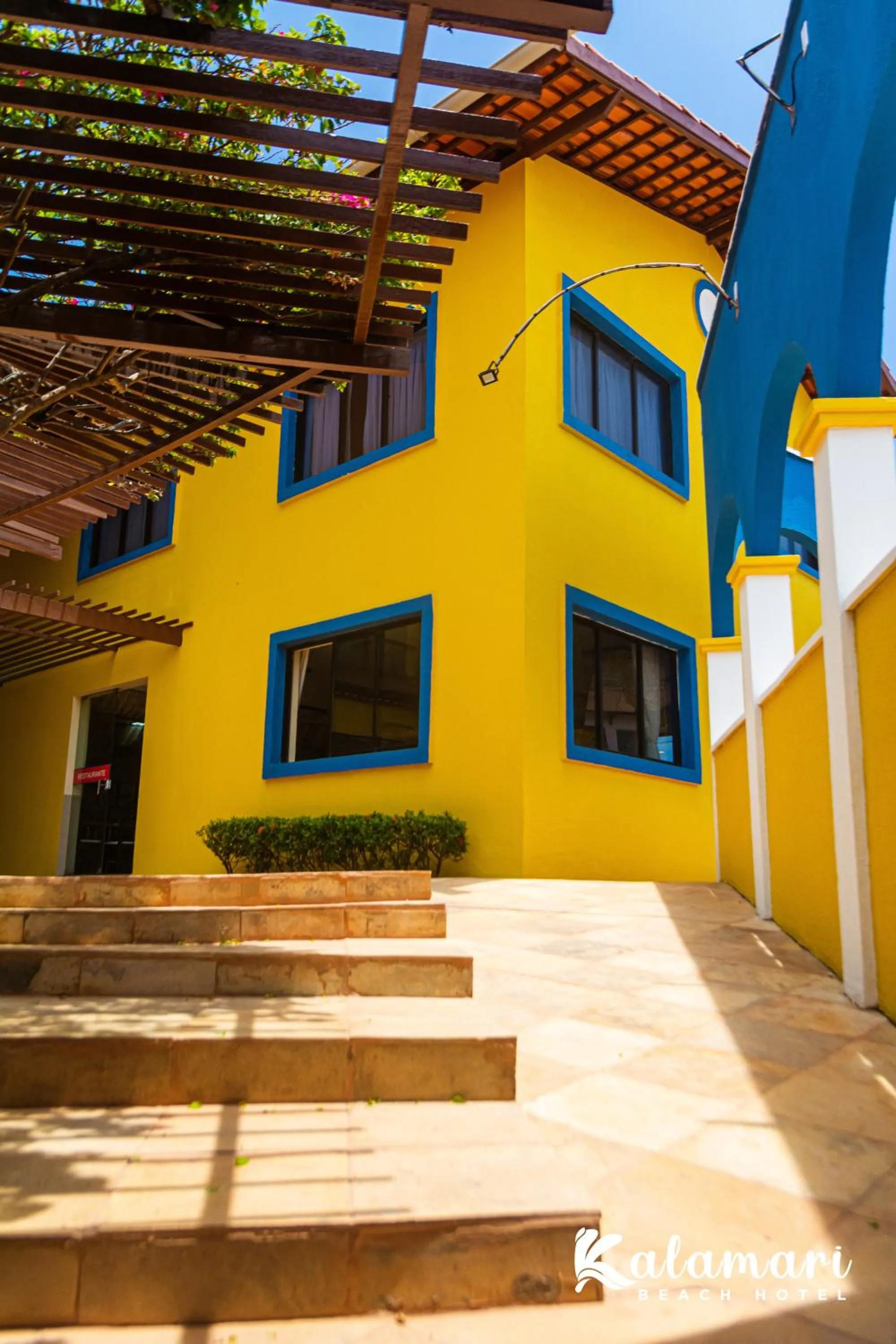 Property building in Kalamari Beach Hotel