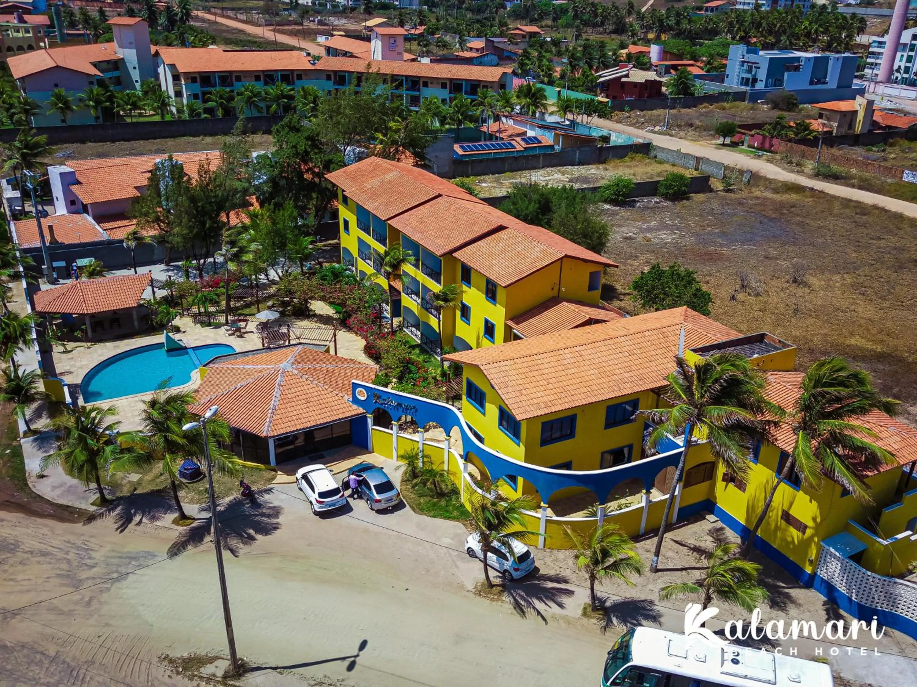 Property building in Kalamari Beach Hotel