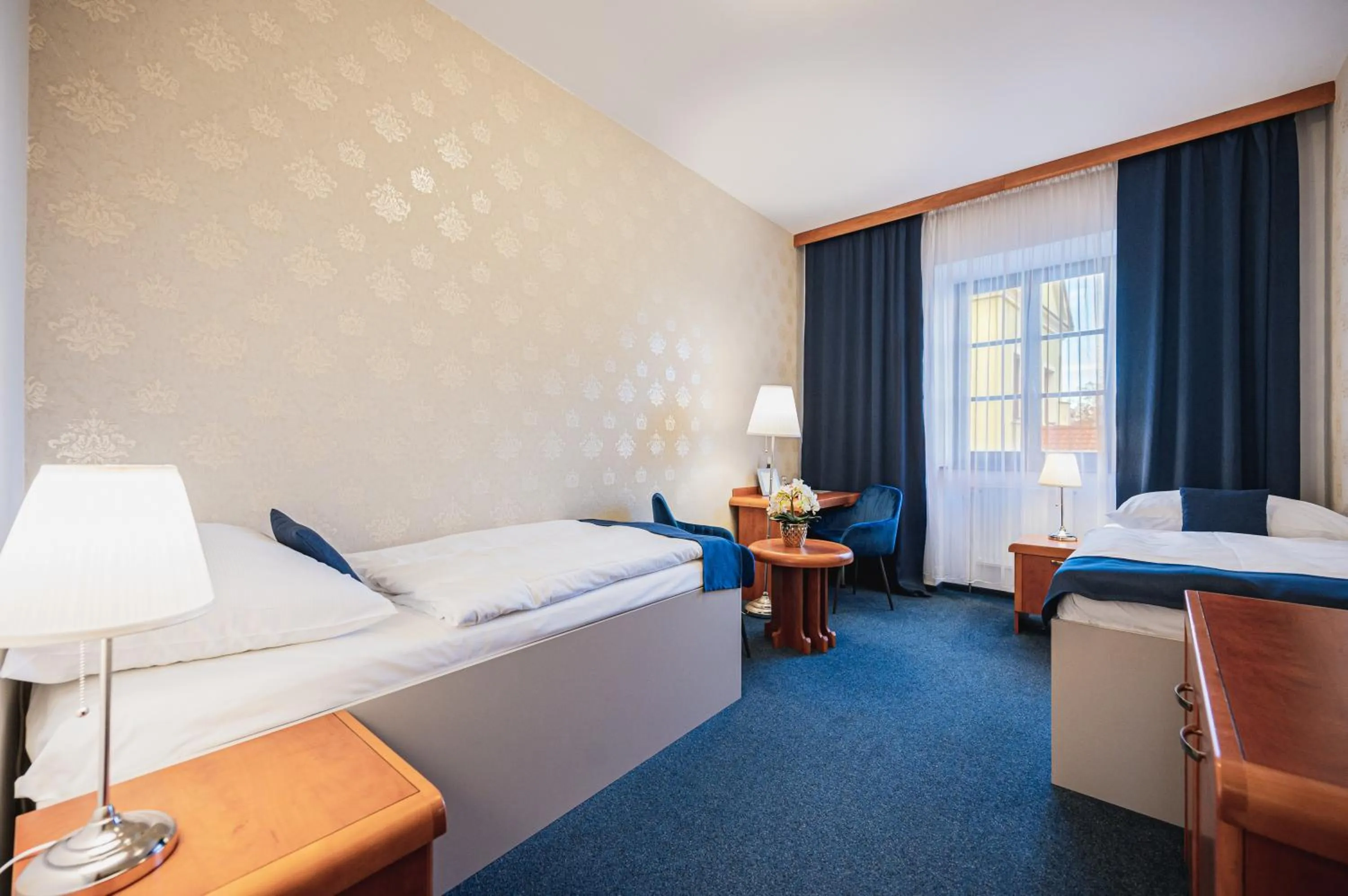 Bed in Hotel U Královny Elišky