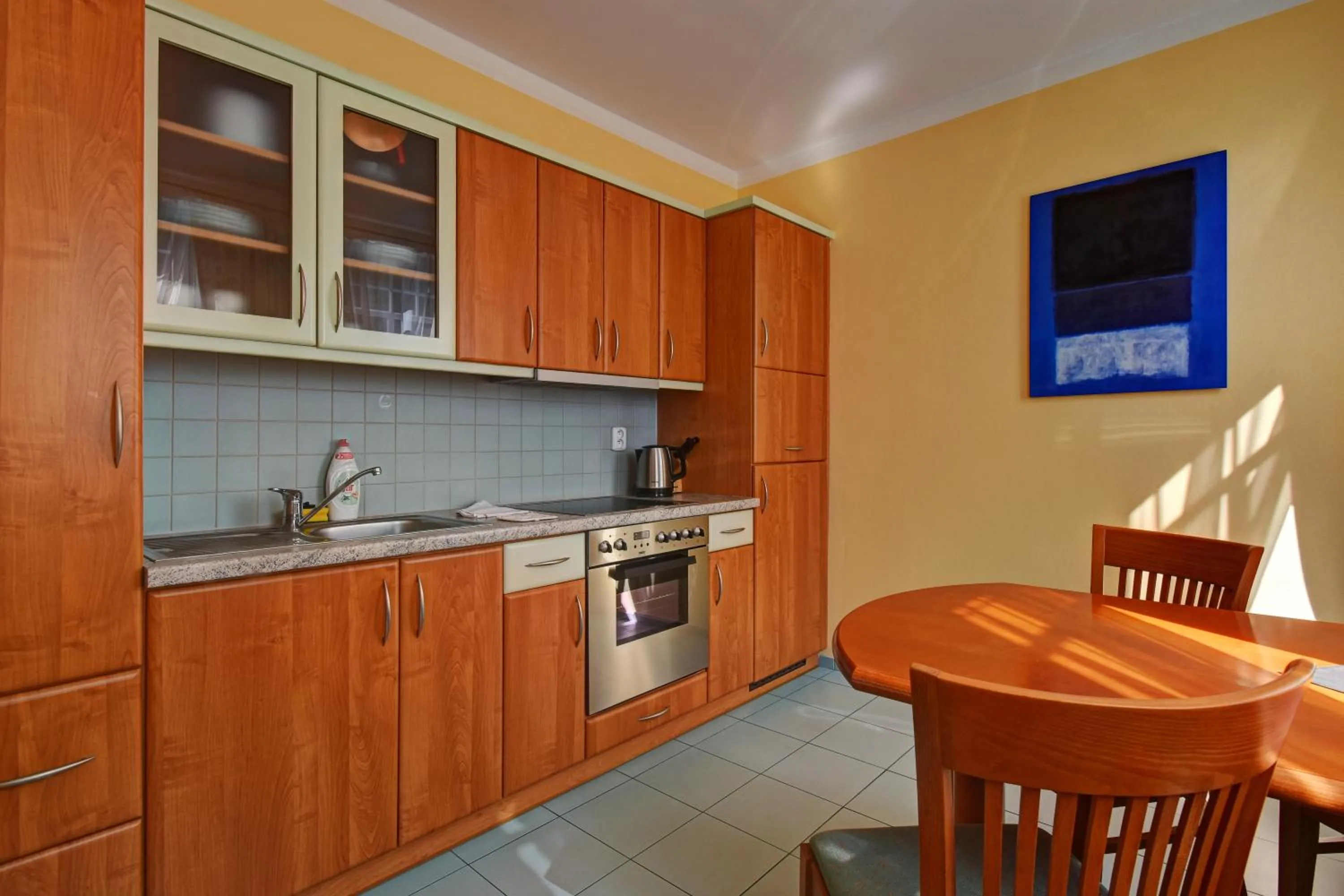 Kitchen or kitchenette in Hotel La Passionaria