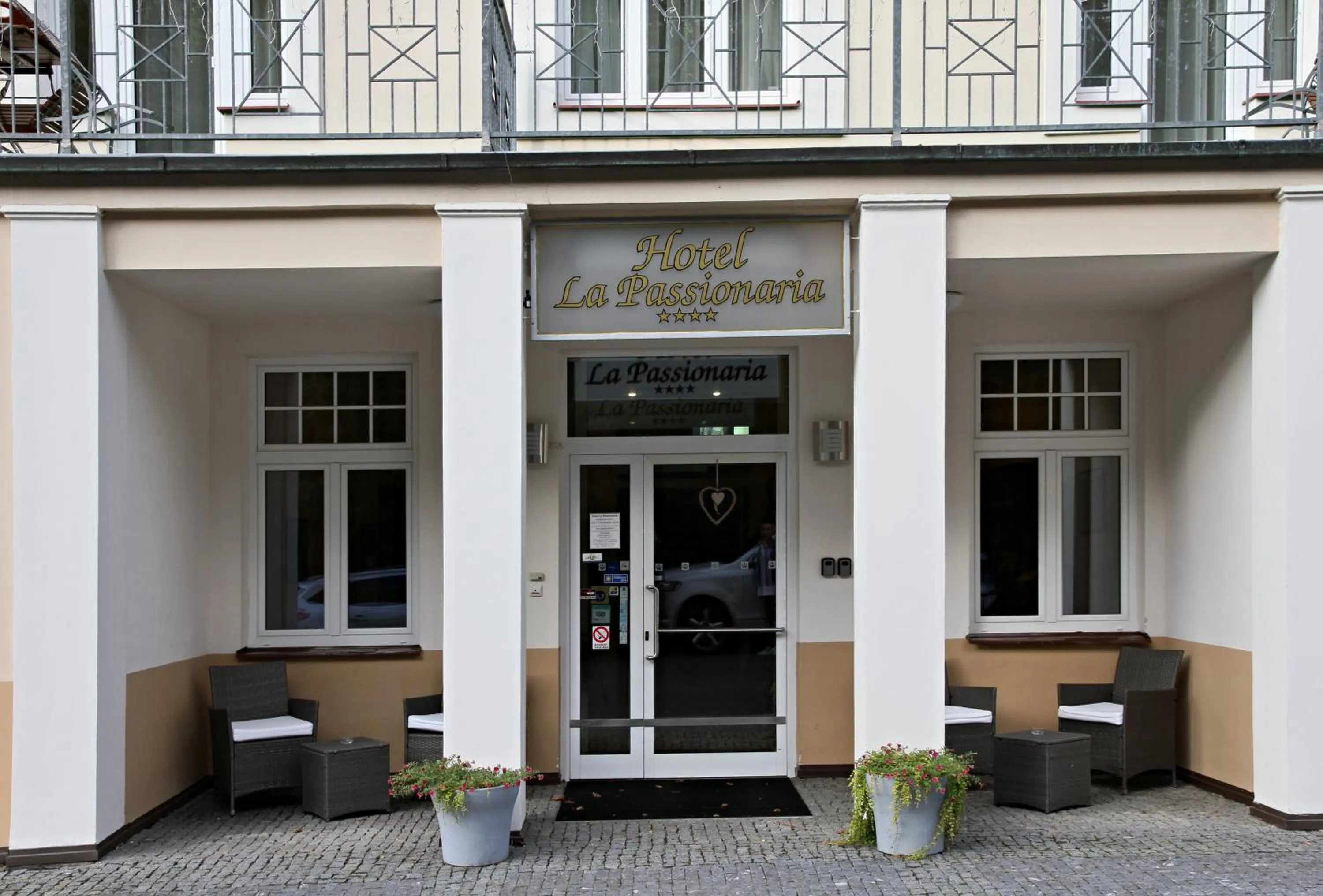 Facade/entrance in Hotel La Passionaria