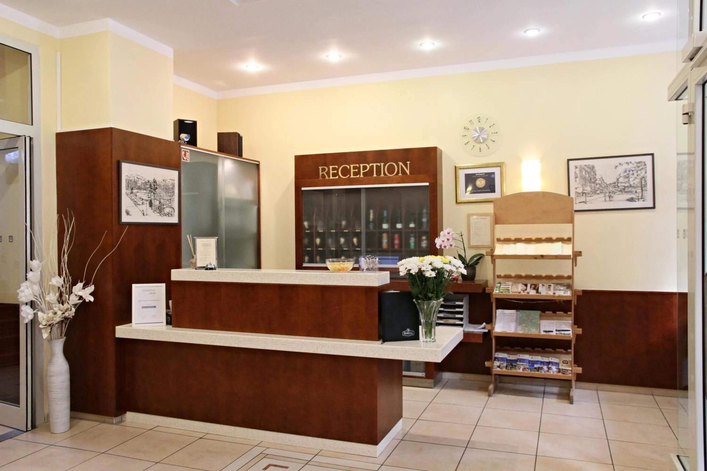 Lobby or reception in Hotel La Passionaria