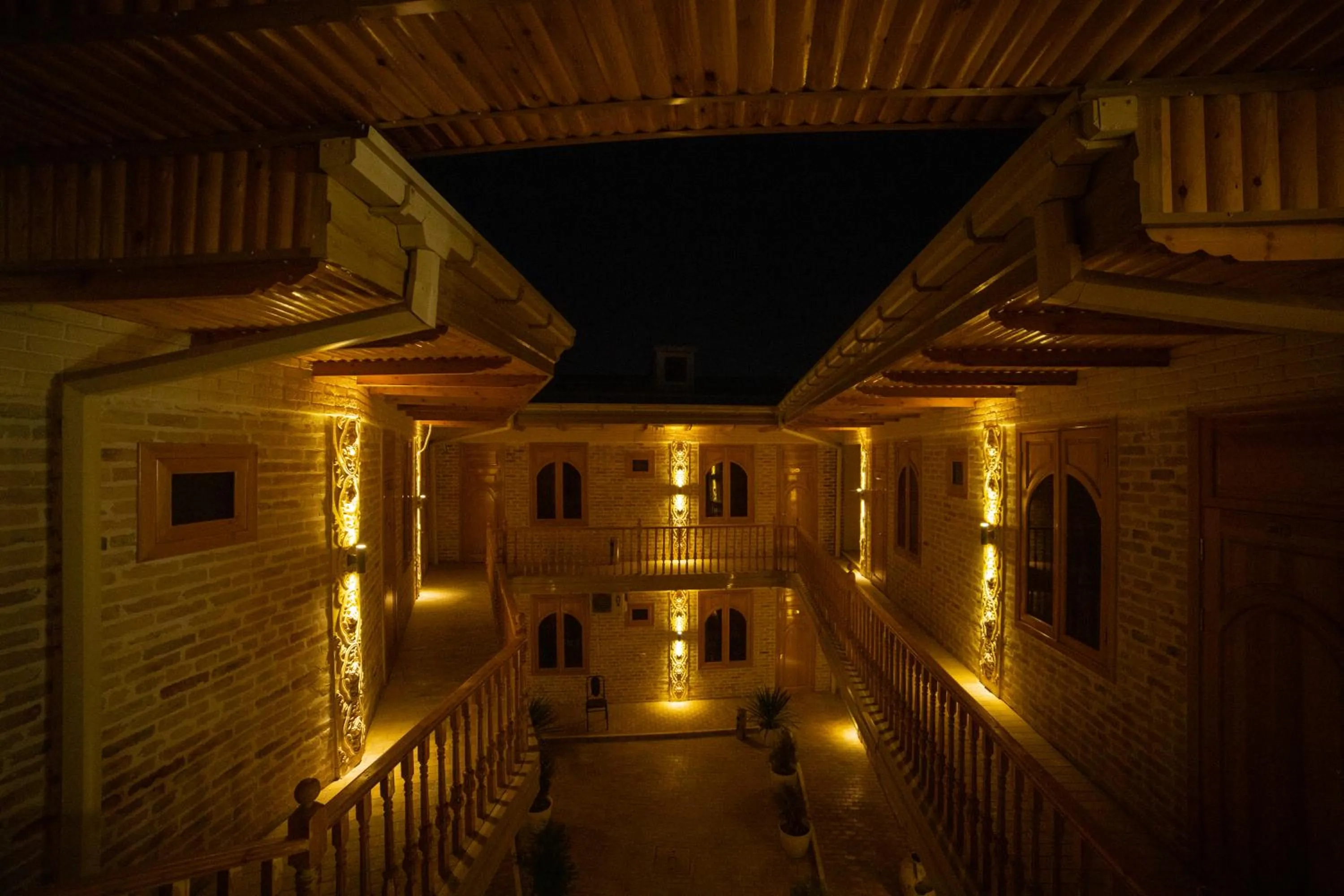 Garden in Sultanat Hotel