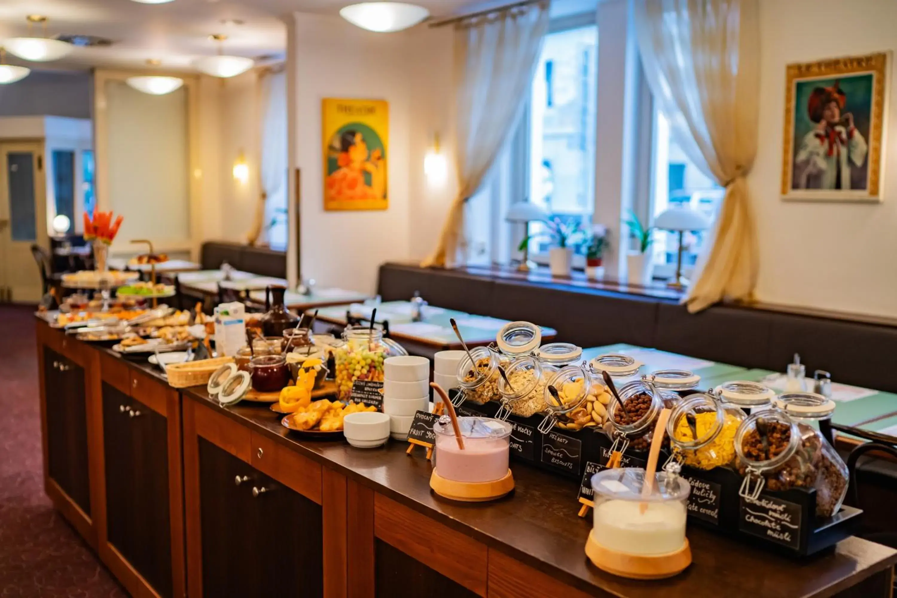 Breakfast in Hotel U Divadla - Czech Leading Hotels Breakfast in Hotel U Divadla - Czech Leading Hotels
