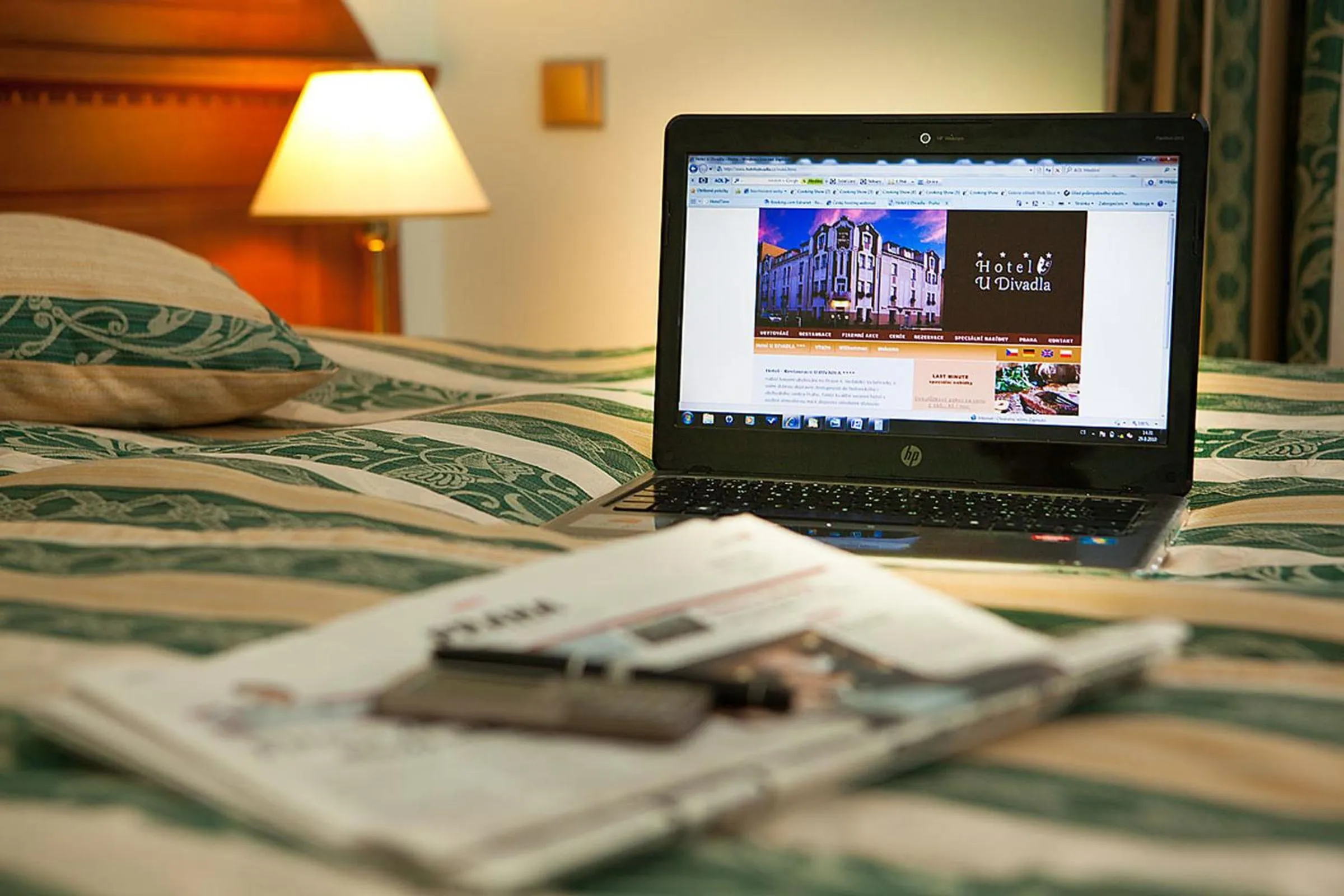 Decorative detail, Bed in Hotel U Divadla - Czech Leading Hotels