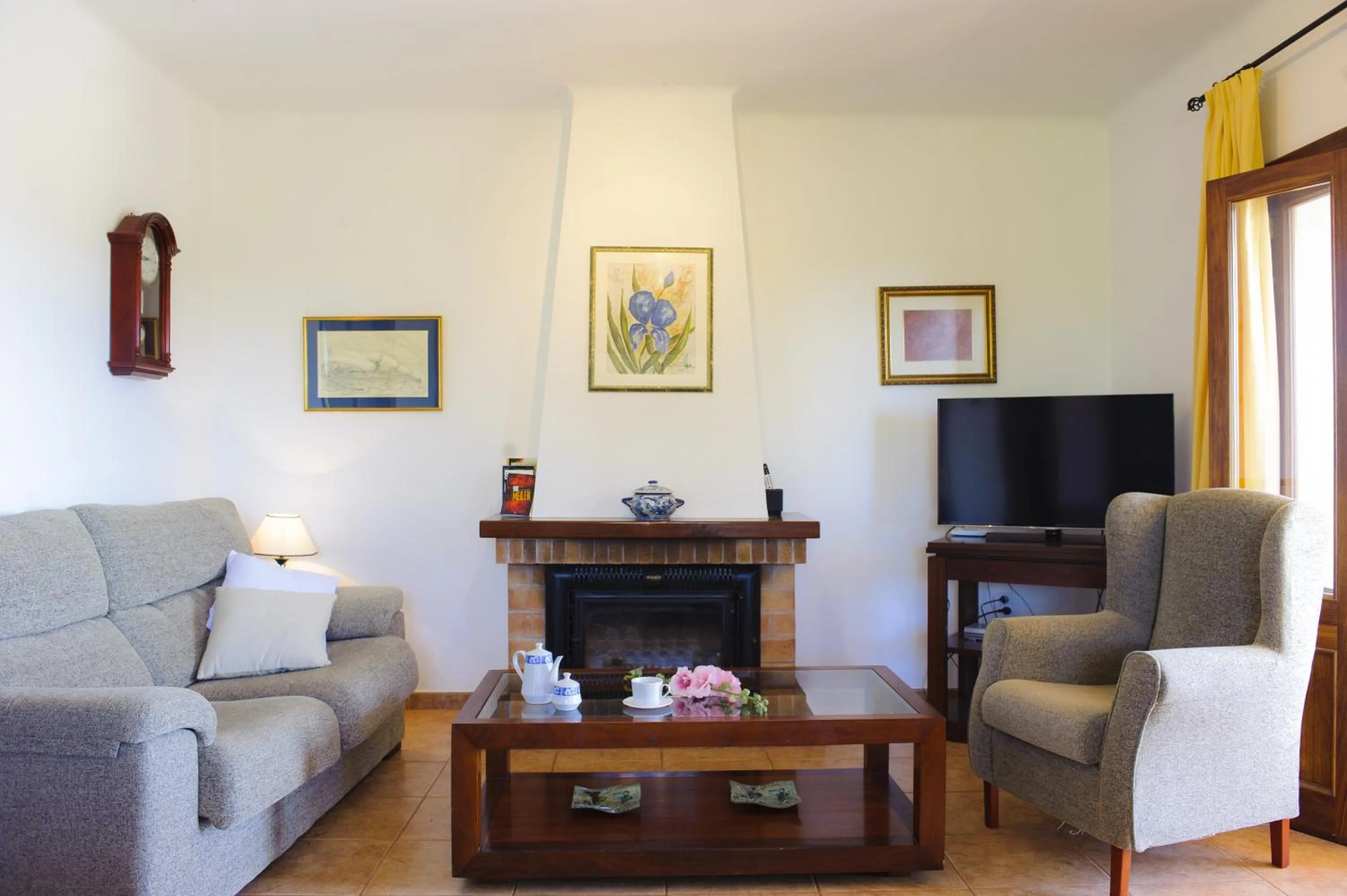Living room in Finca Miquel Tomas
