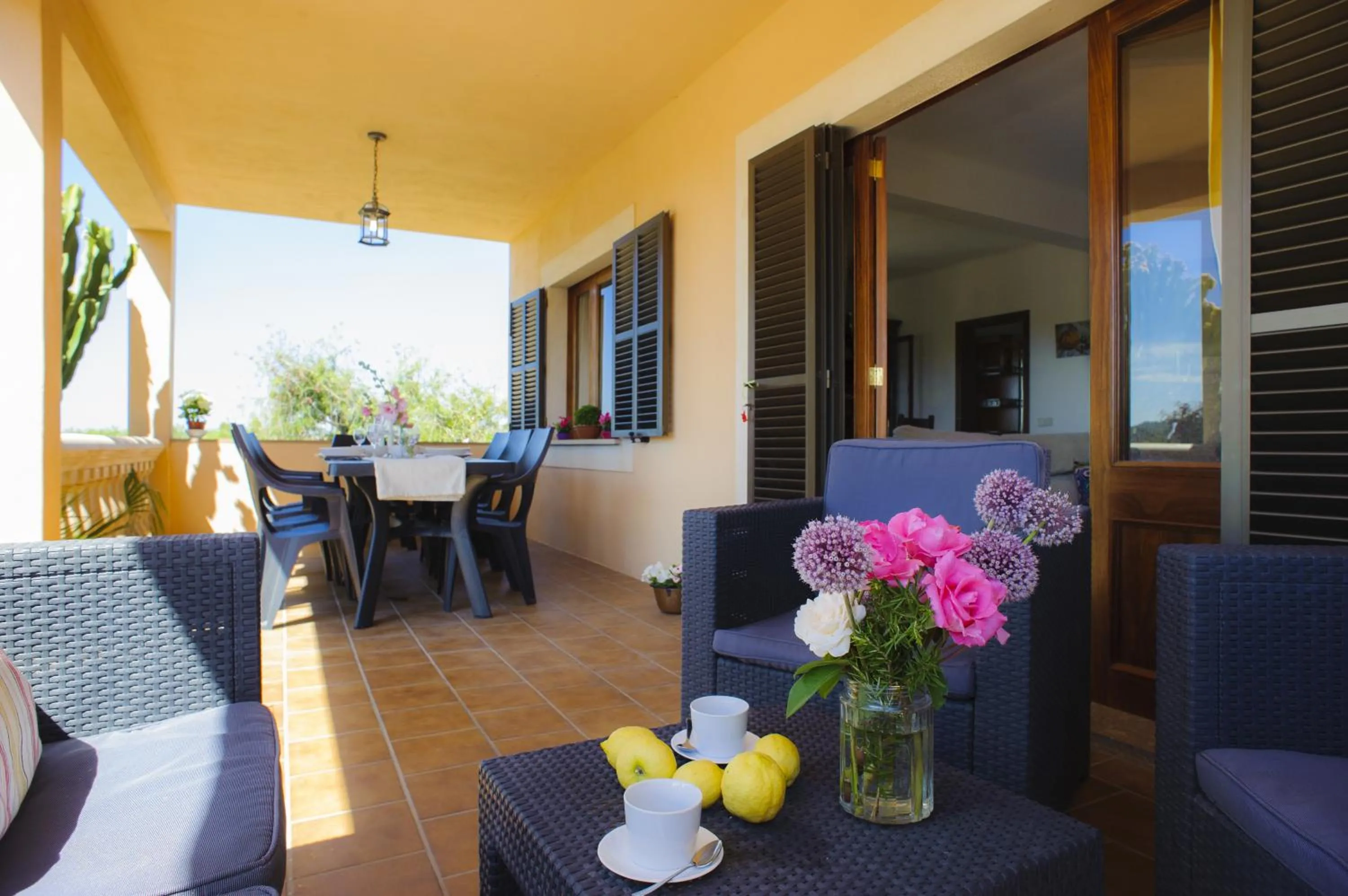 Balcony/Terrace in Finca Miquel Tomas