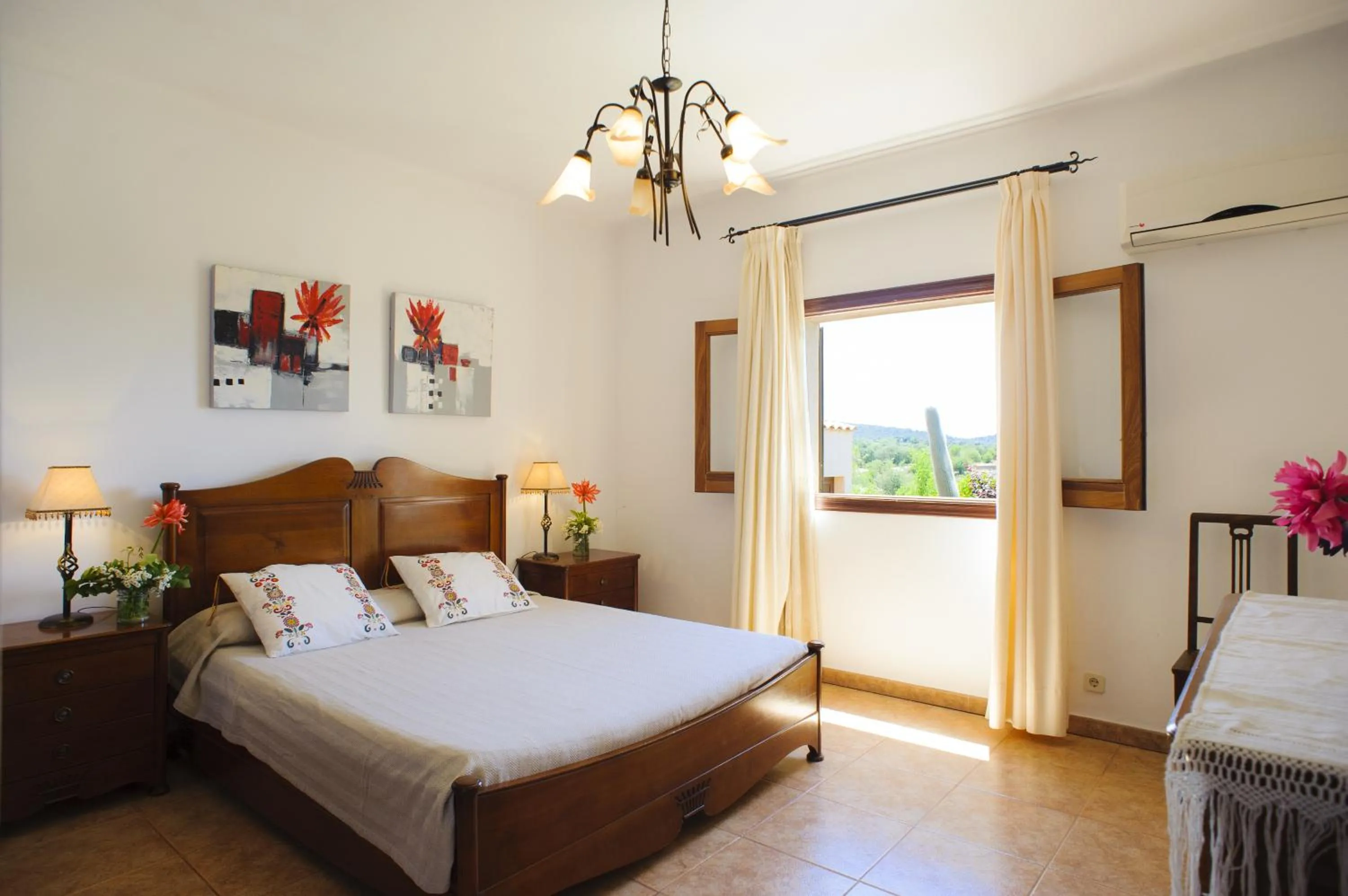 Bedroom, Bed in Finca Miquel Tomas