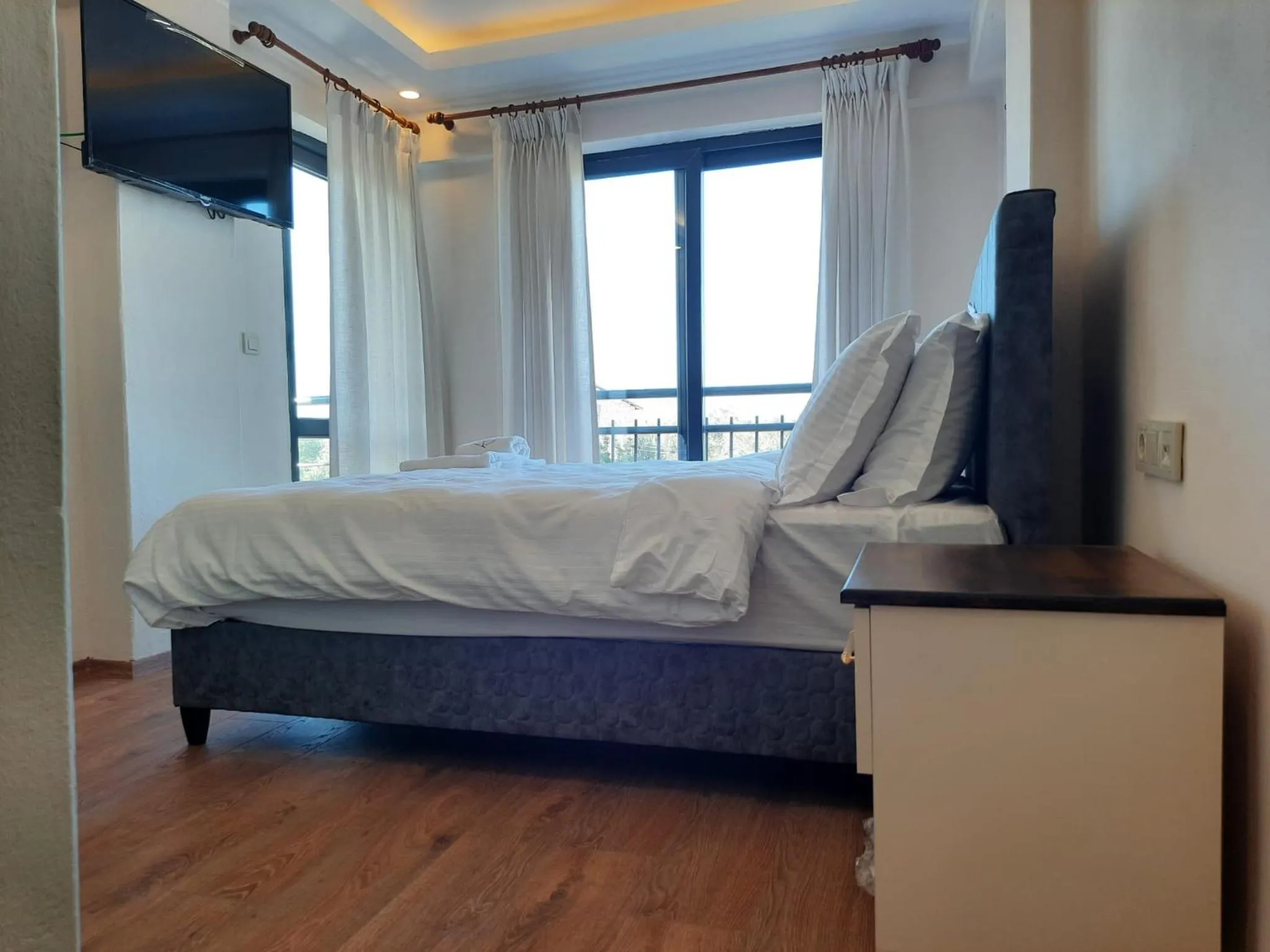 Bed in NORTH WIND HOTELS - Karaburun