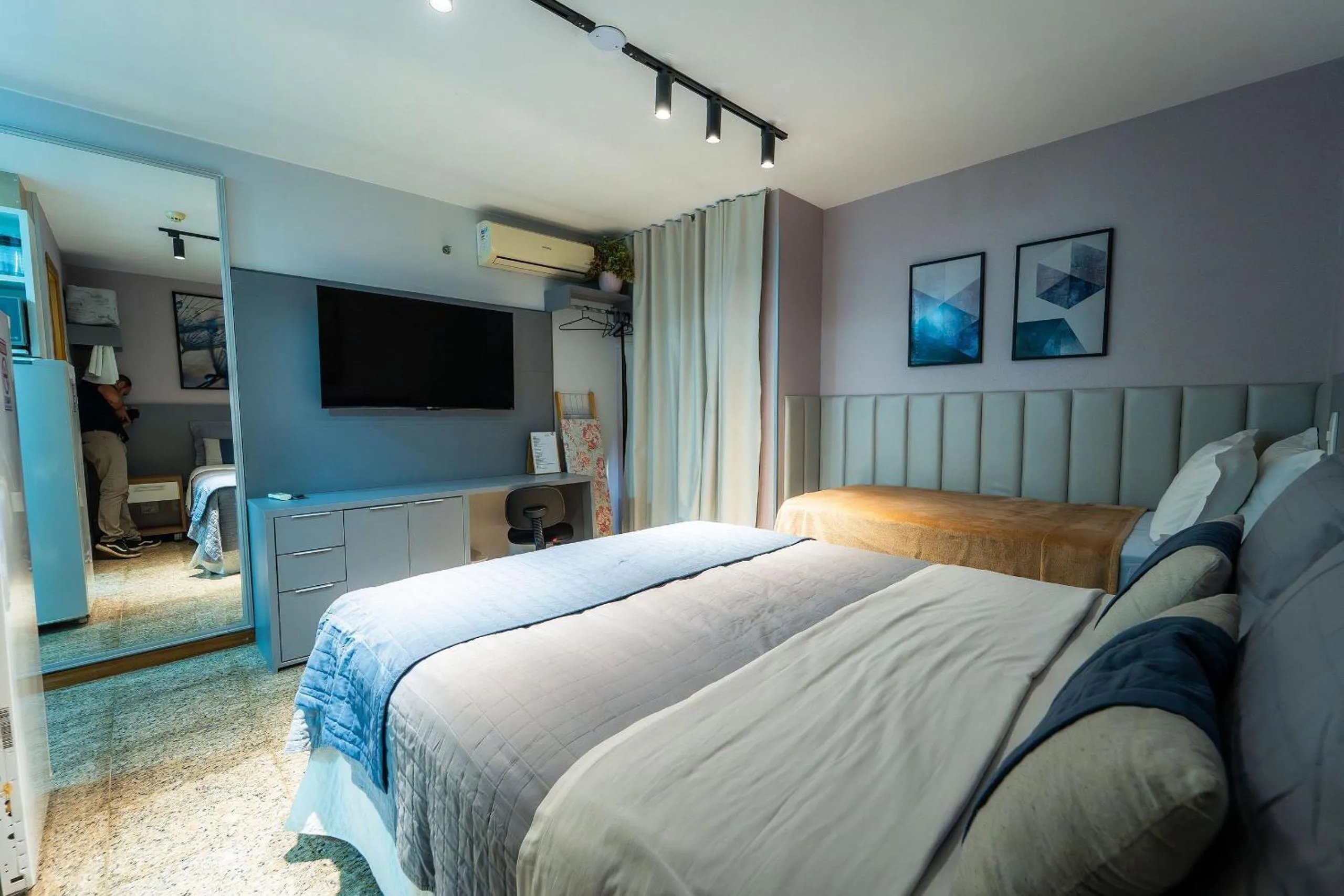 Bed in Life Resort beira lago próx a esplanada
