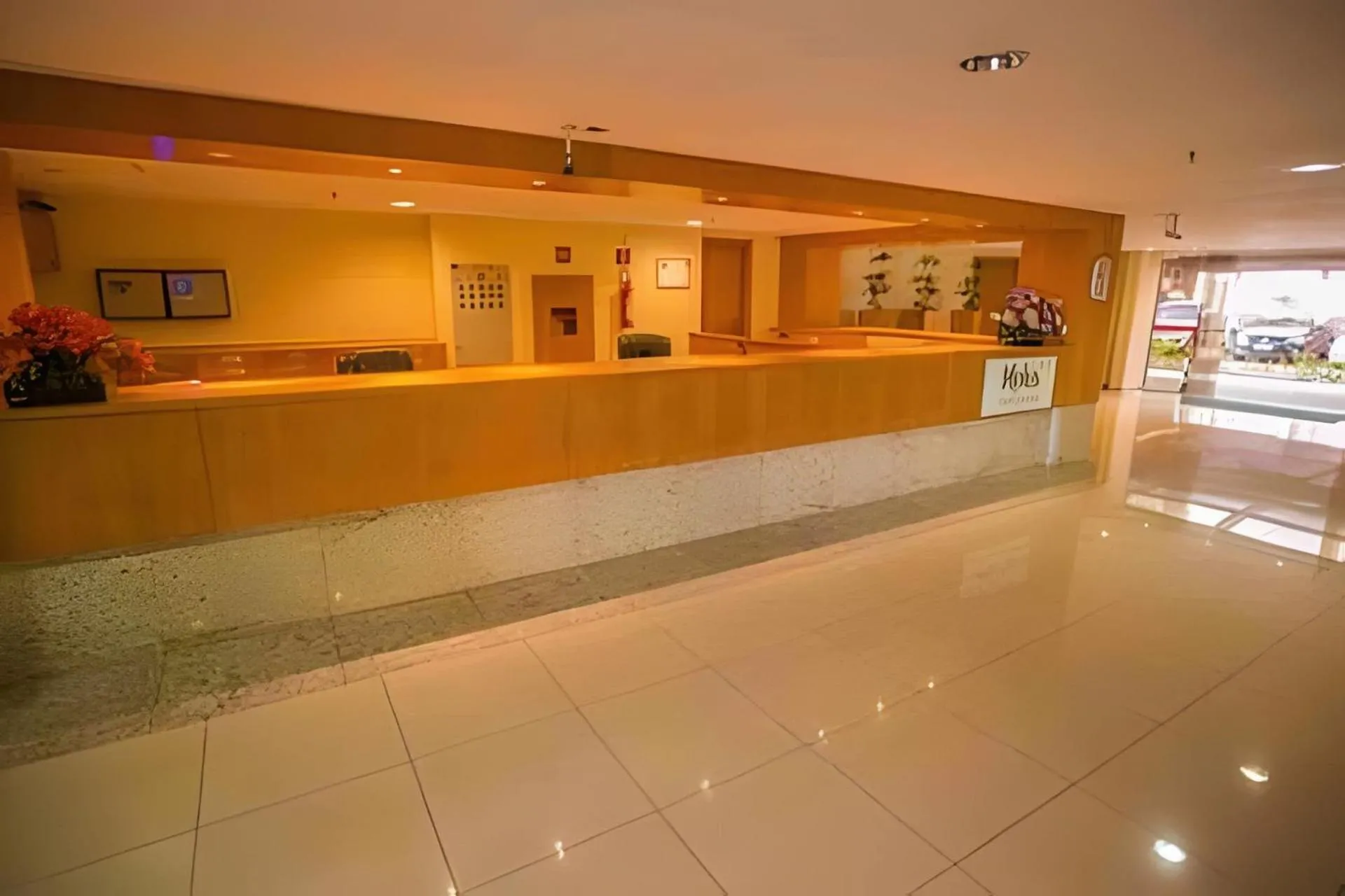 Lobby or reception in Life Resort beira lago próx a esplanada