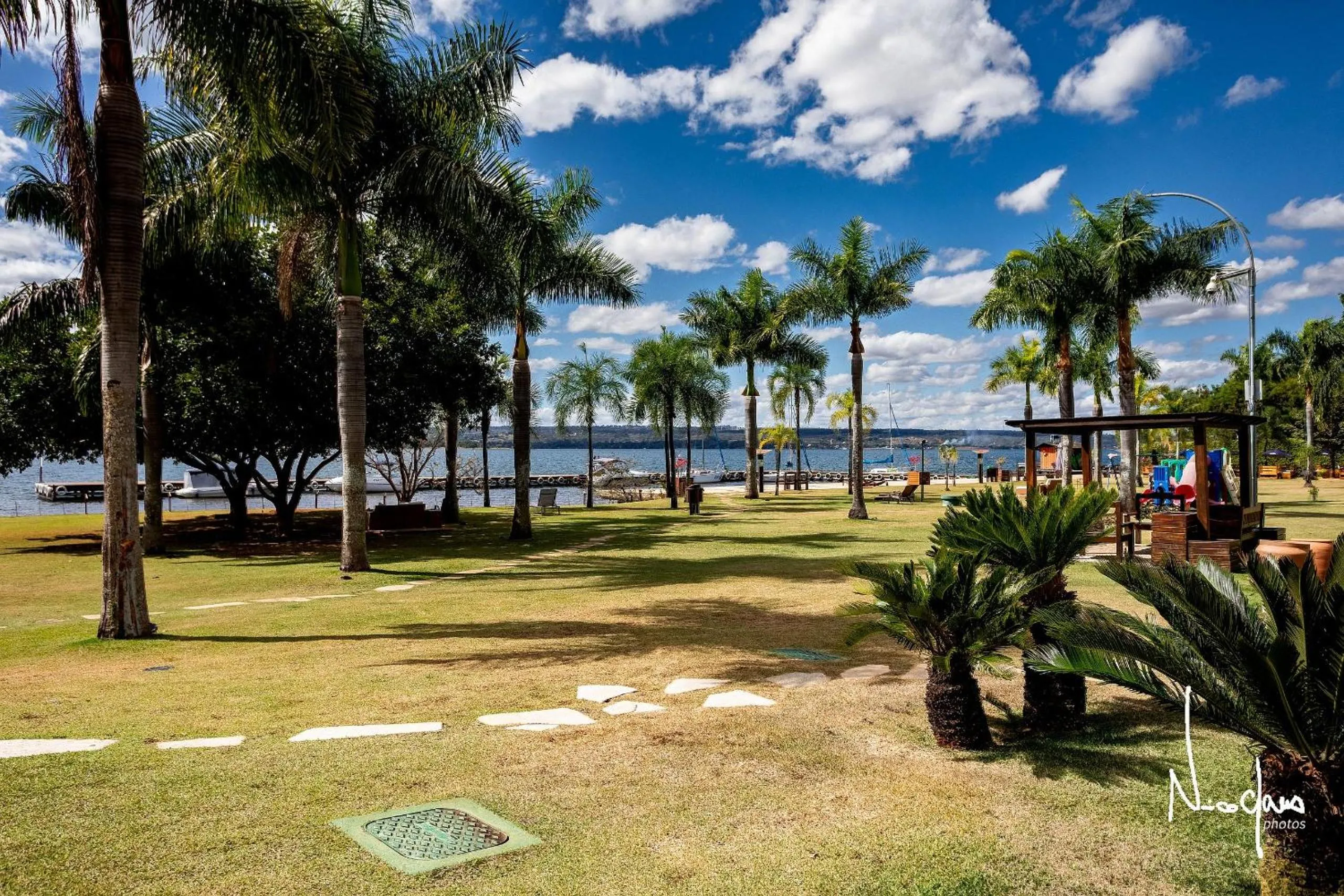 Lake view in Life Resort beira lago próx a esplanada