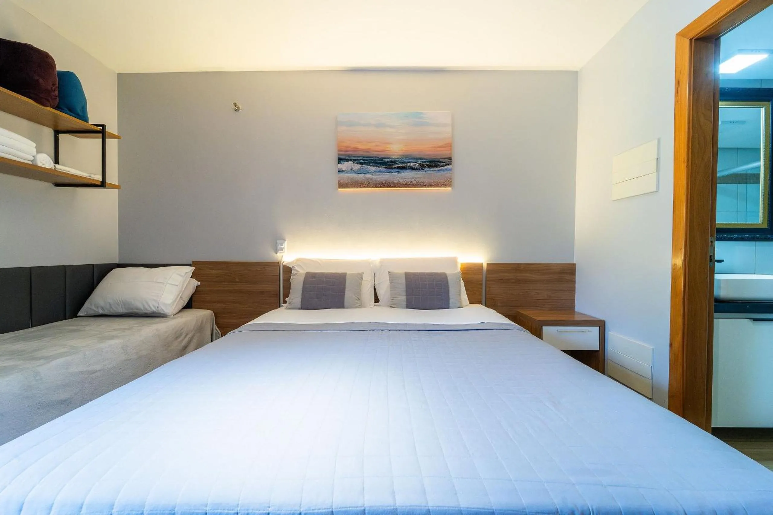 Bed in Life Resort beira lago próx a esplanada