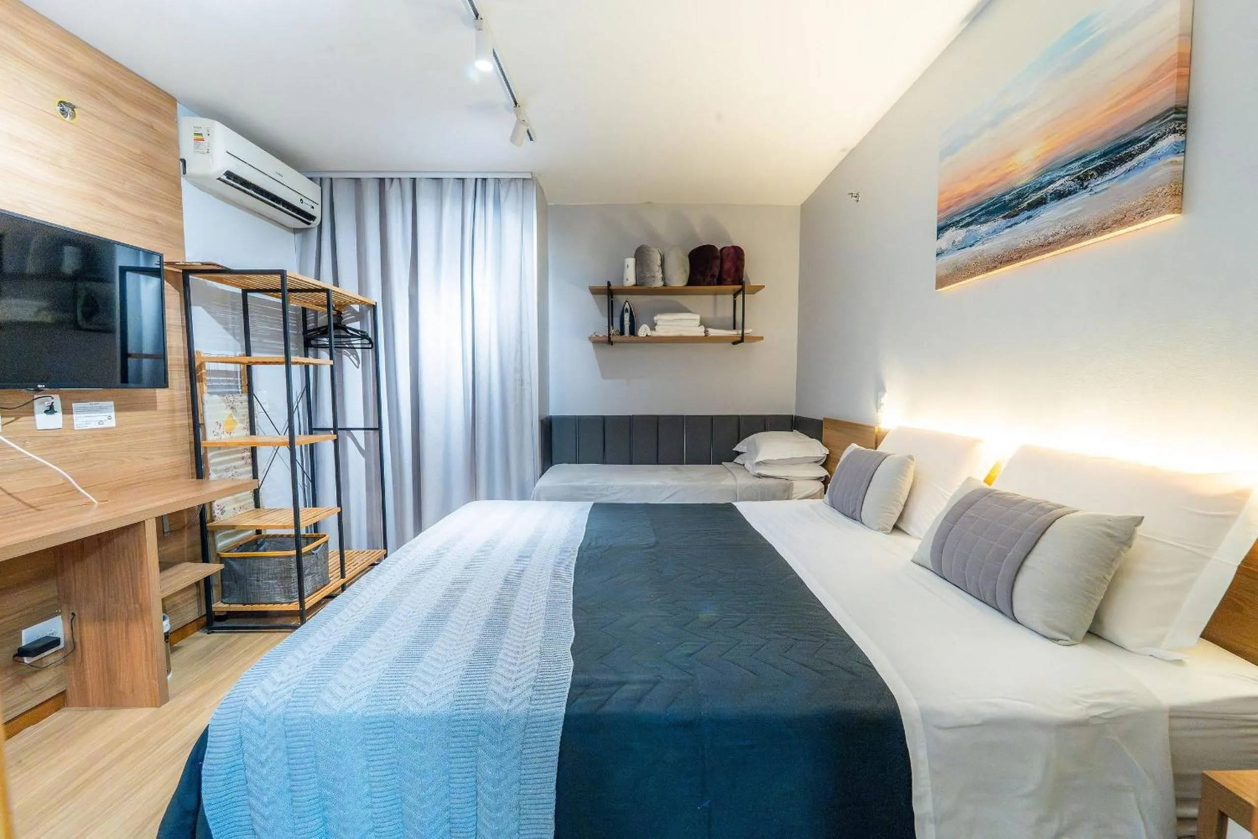 Bed in Life Resort beira lago próx a esplanada