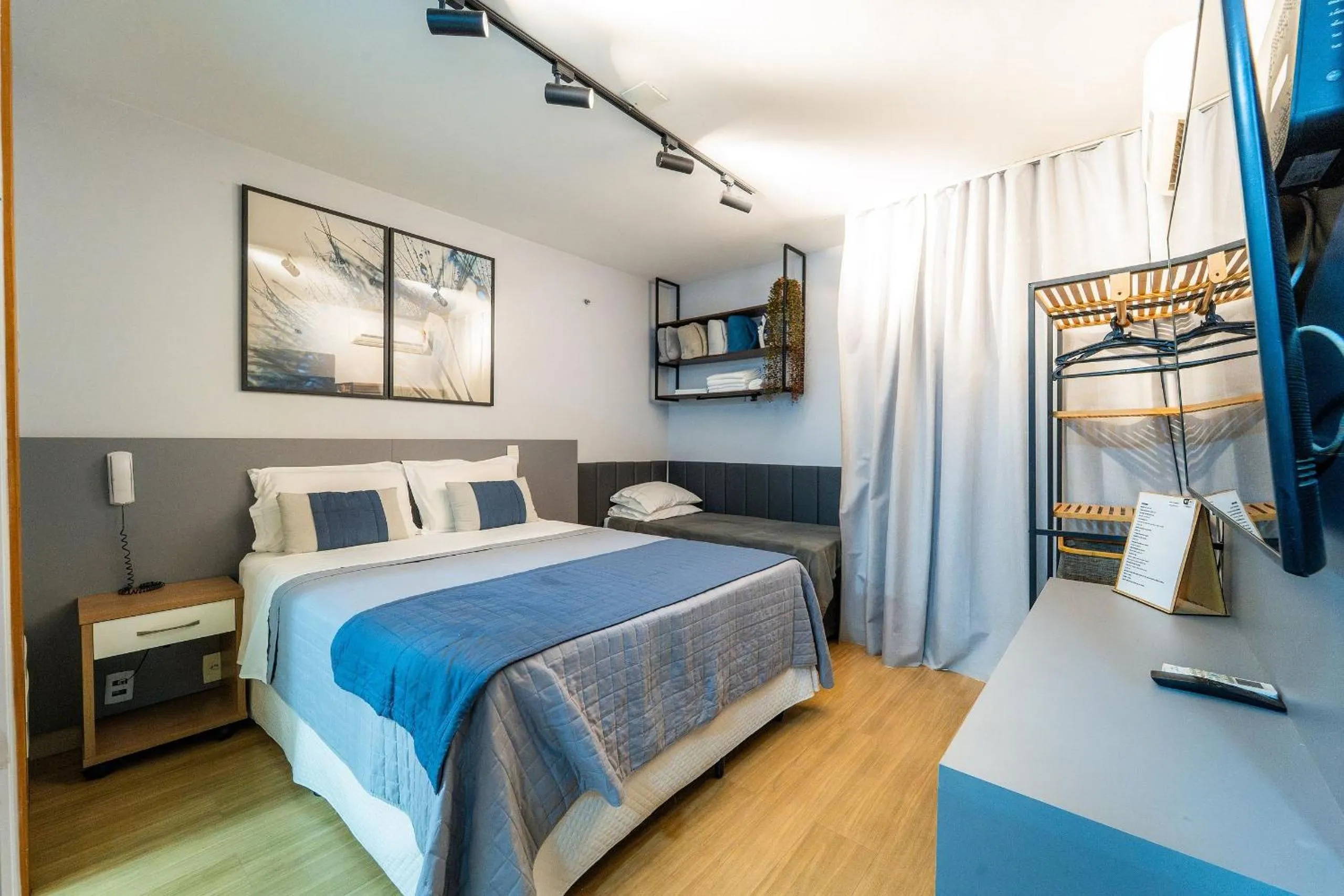 Bed in Life Resort beira lago próx a esplanada