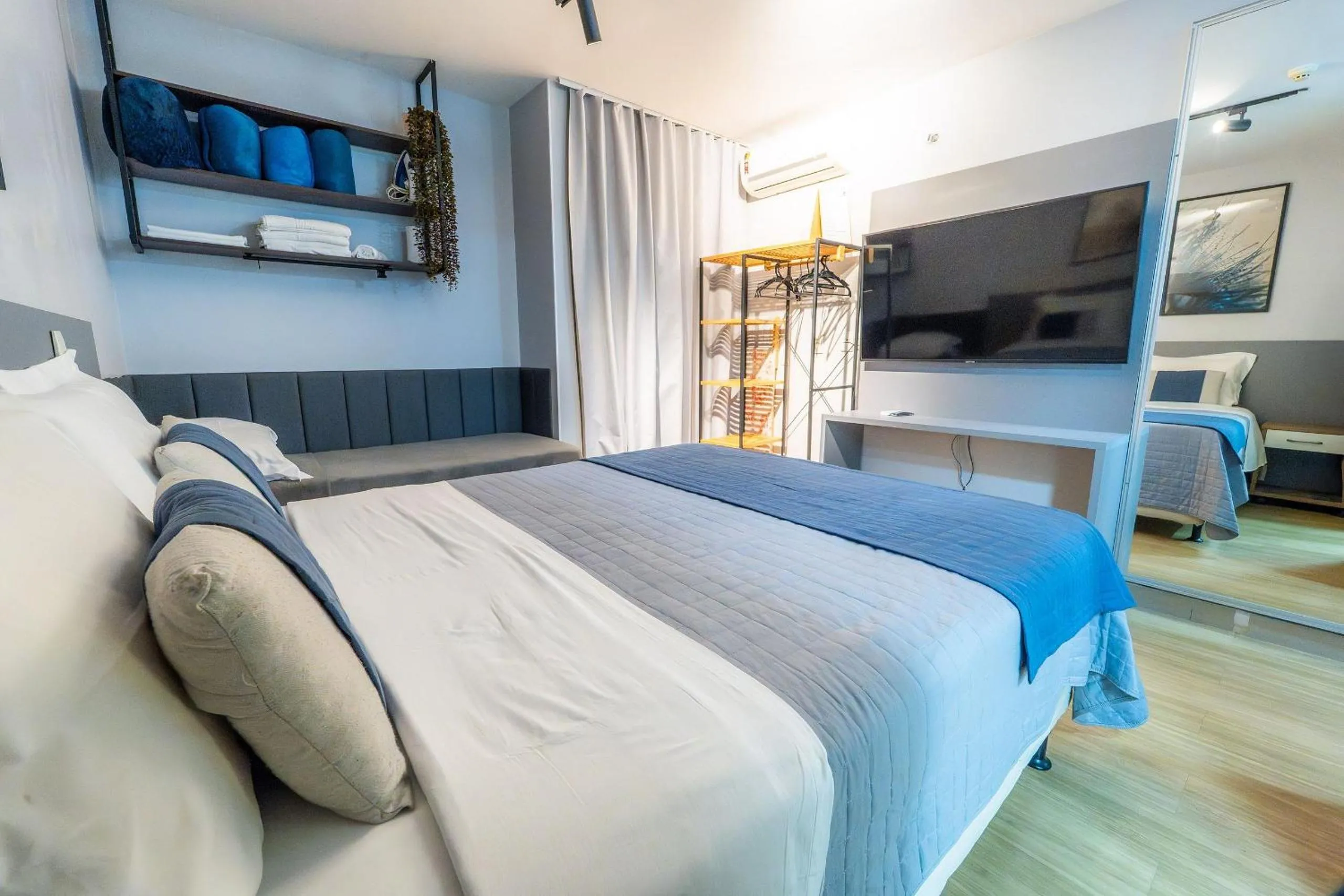 Bed in Life Resort beira lago próx a esplanada