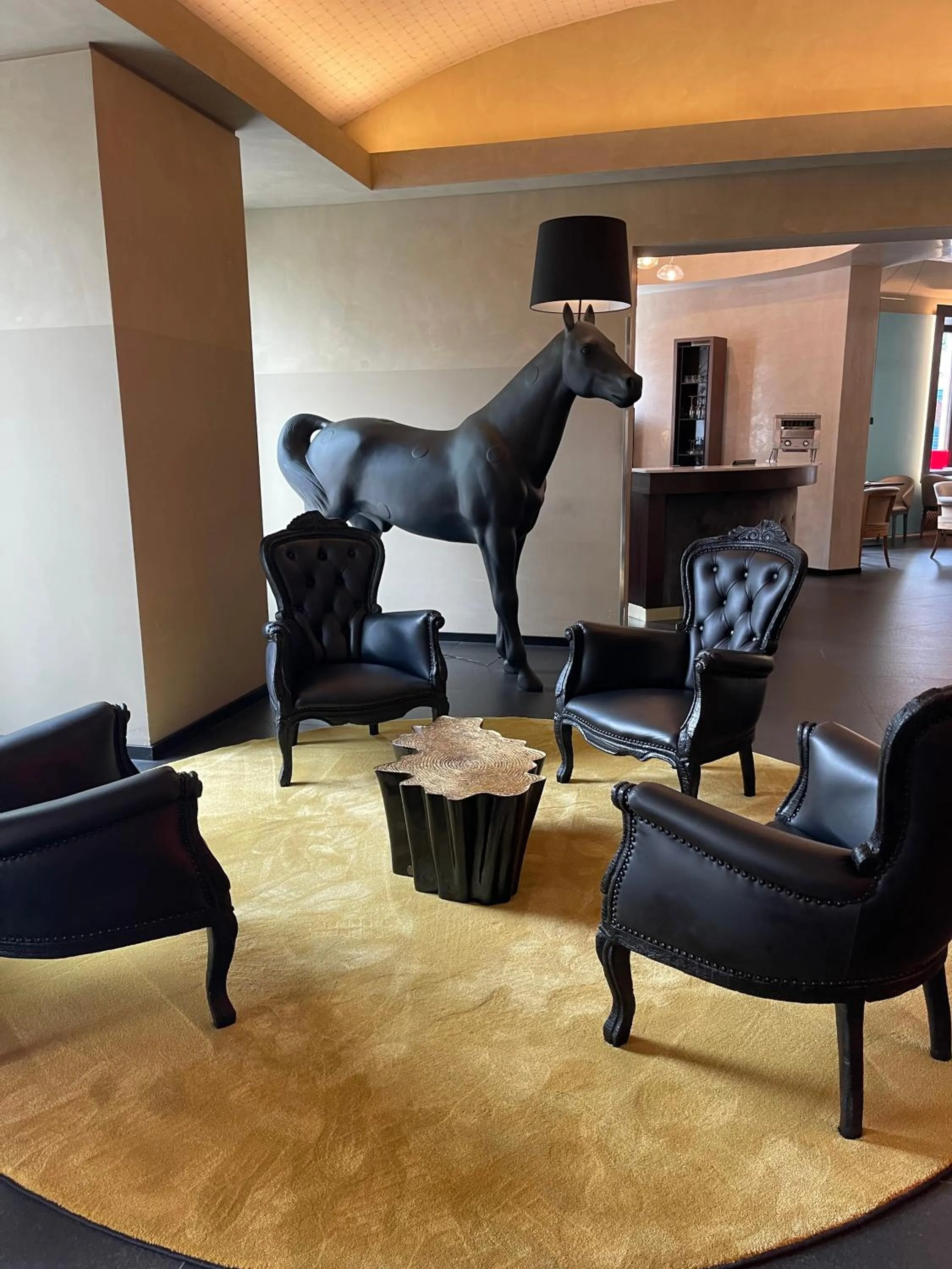 Lobby or reception in 987 Design Prague Hotel