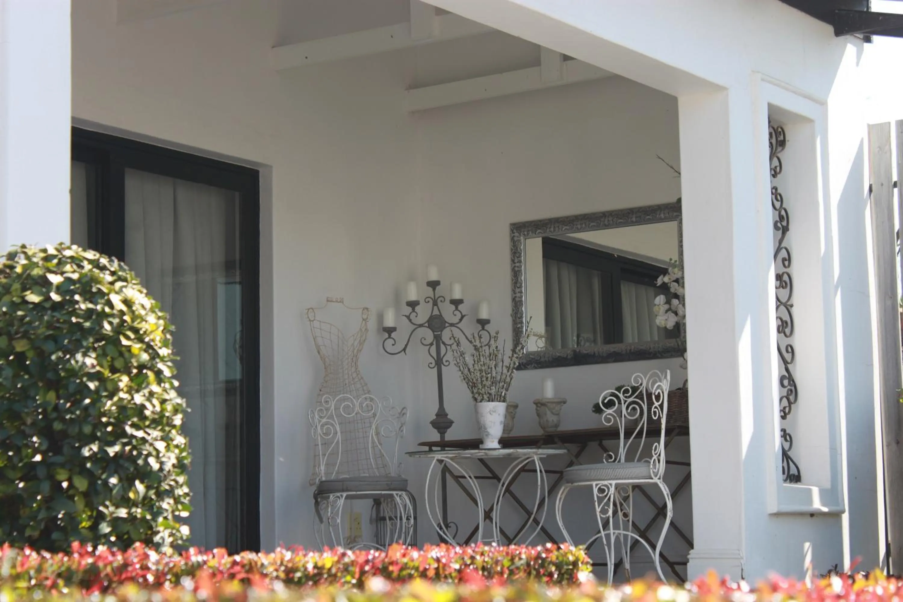 Patio in Brenaissance Wine & Stud Estate