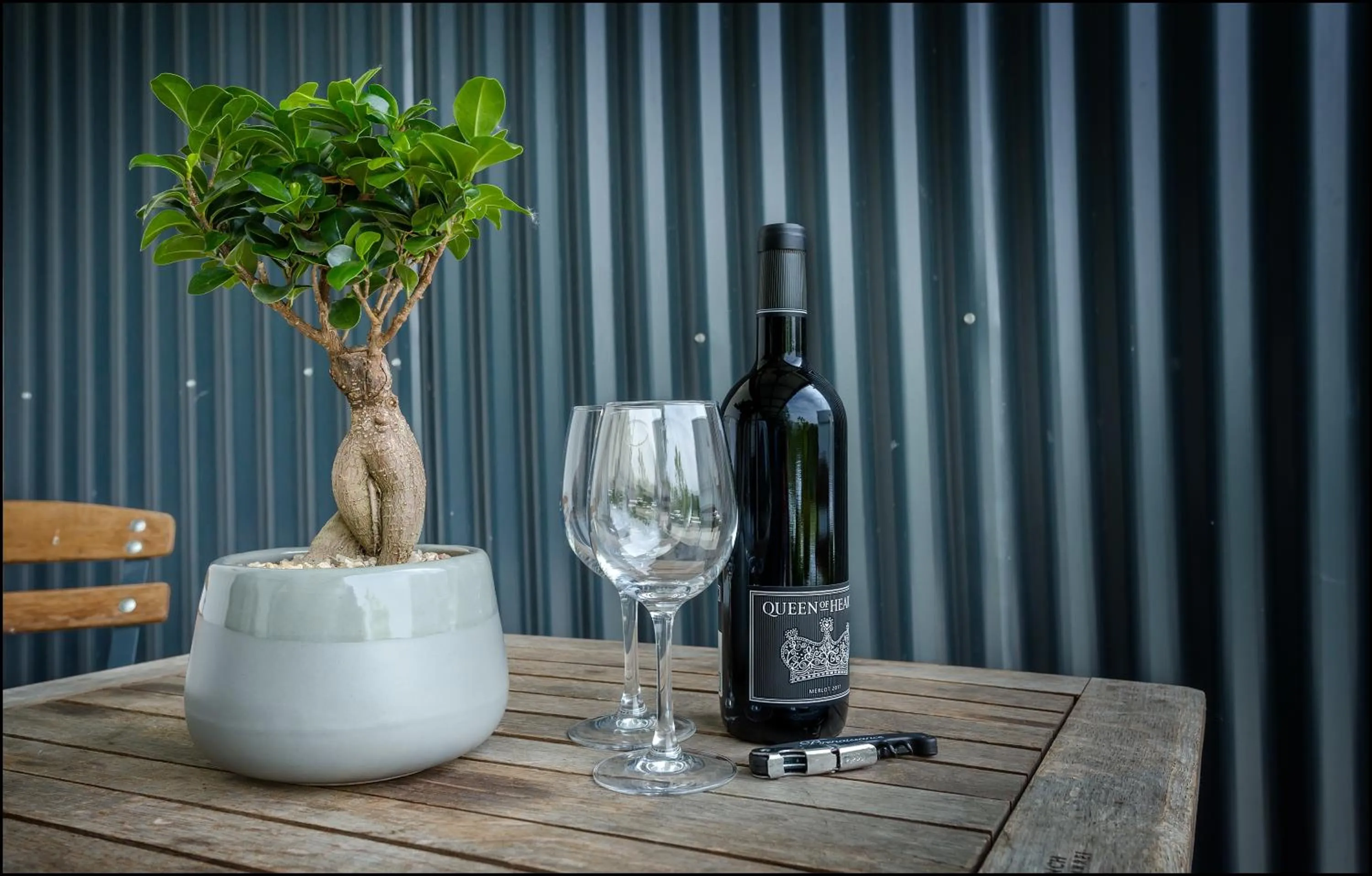 Patio in Brenaissance Wine & Stud Estate