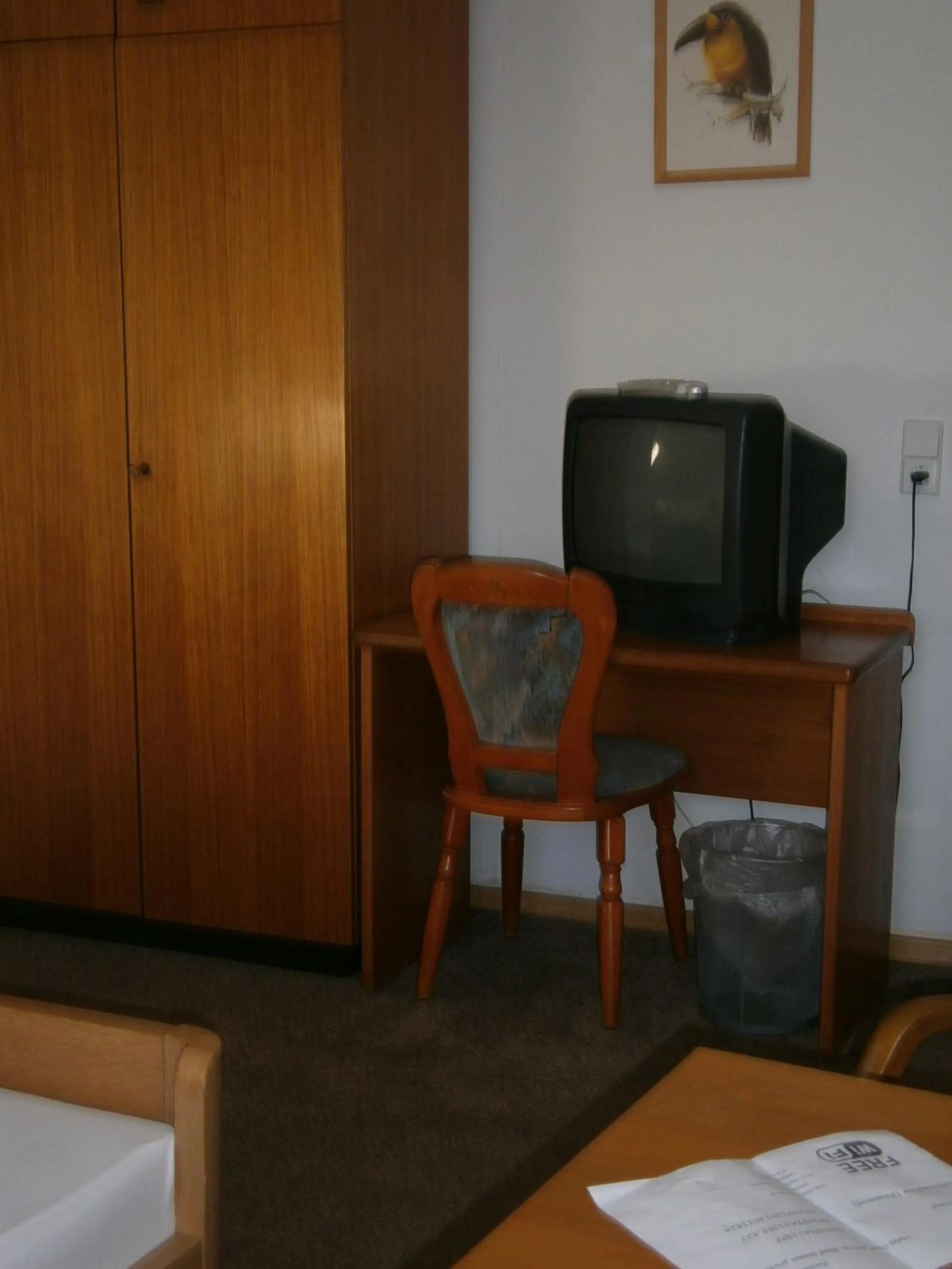 Bed in Hotel Strauss