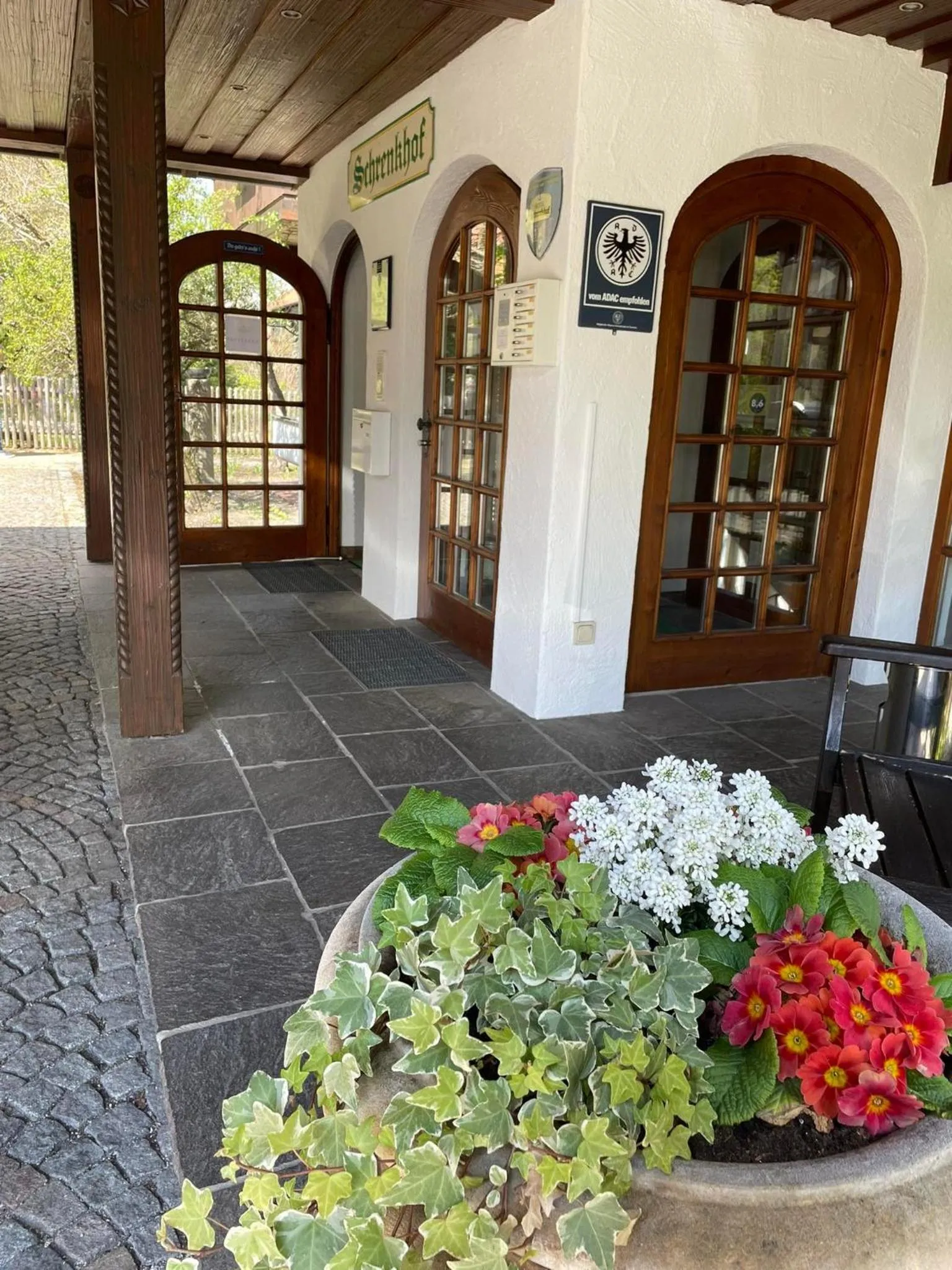 Facade/entrance in Hotel Schrenkhof