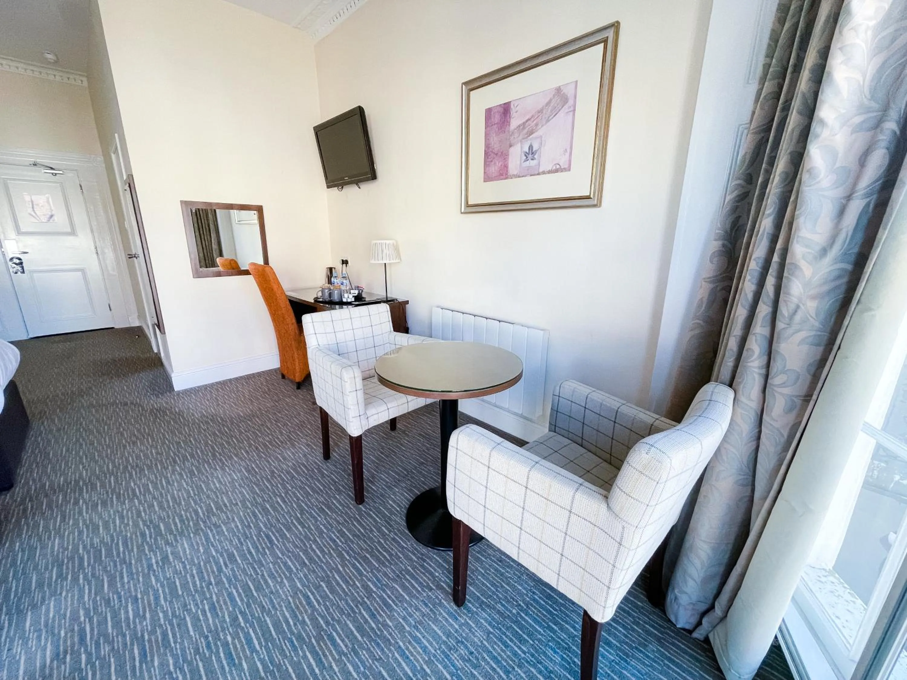 Seating area in The Star and Garter Hotel