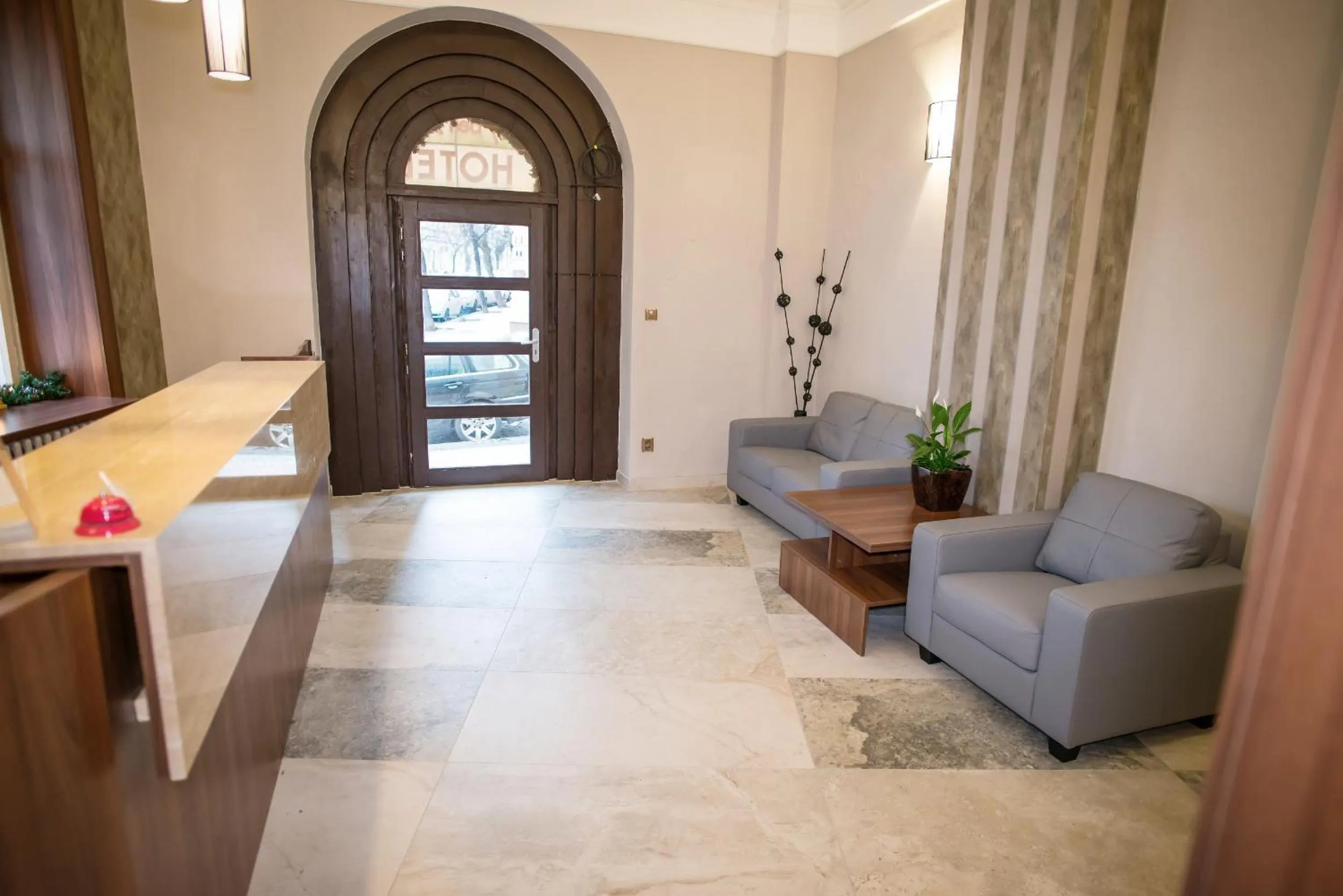 Lobby or reception in Hotel City Bell