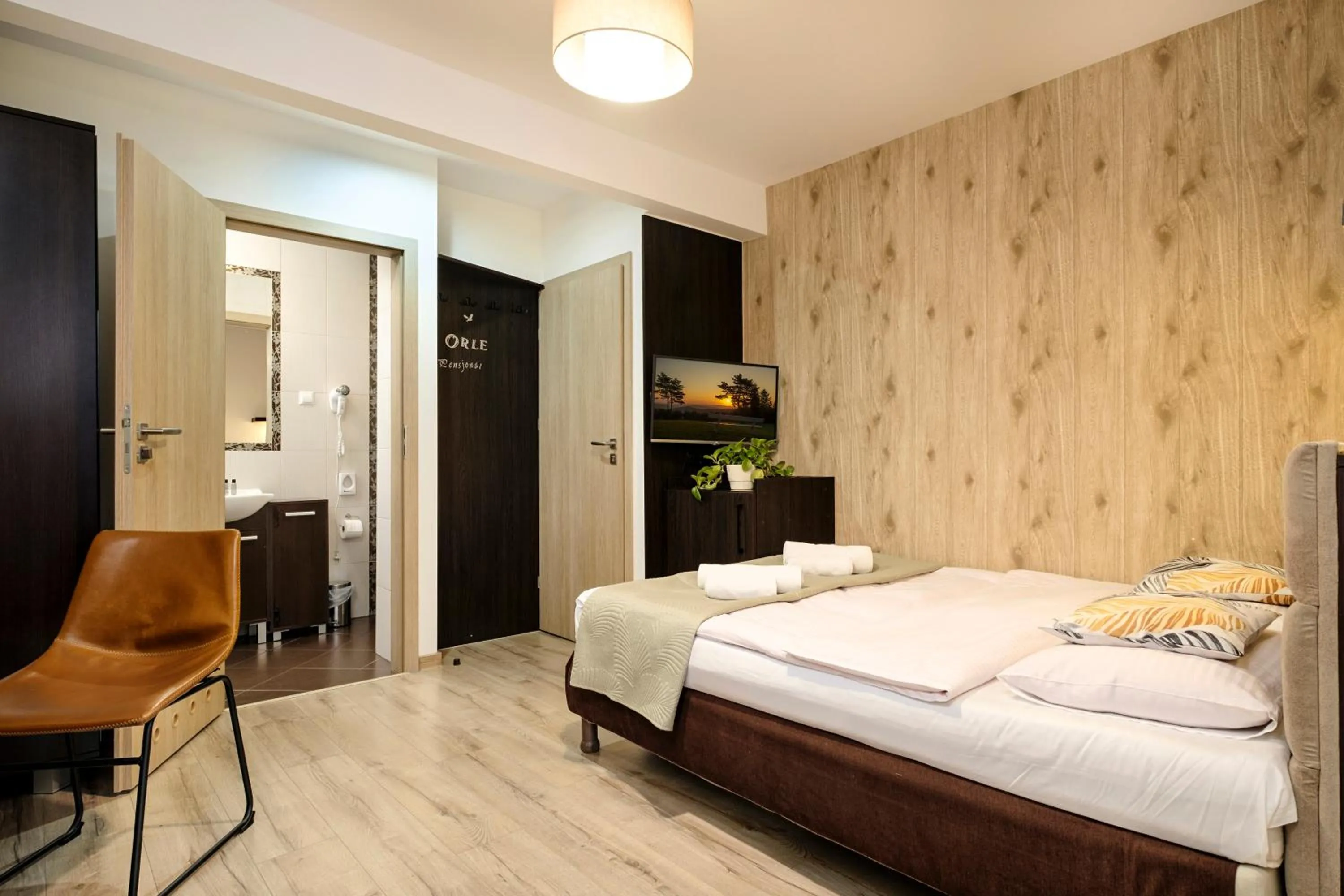 Bed in Pensjonat Orle