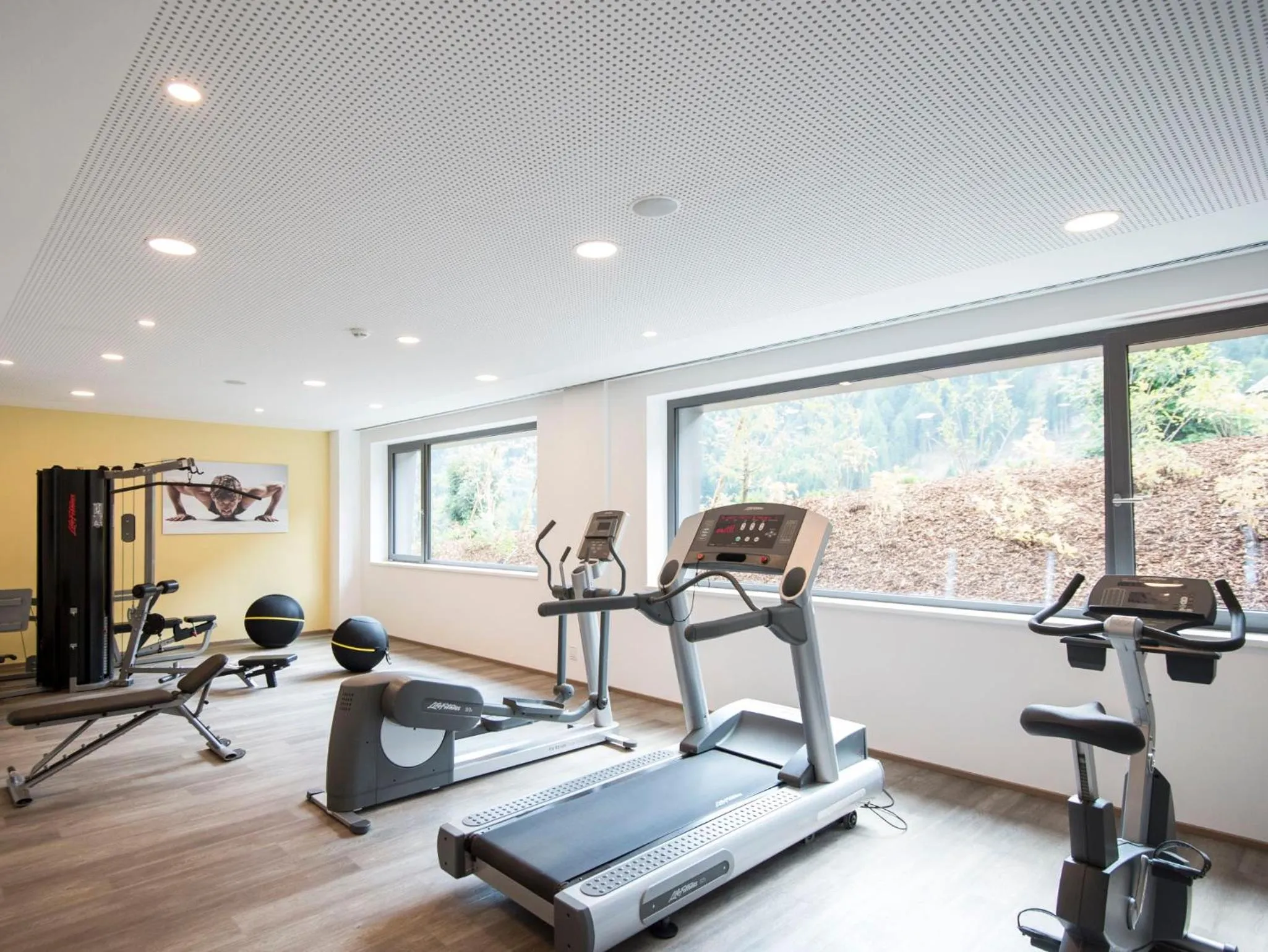 Fitness centre/facilities in Familienhotel Huber